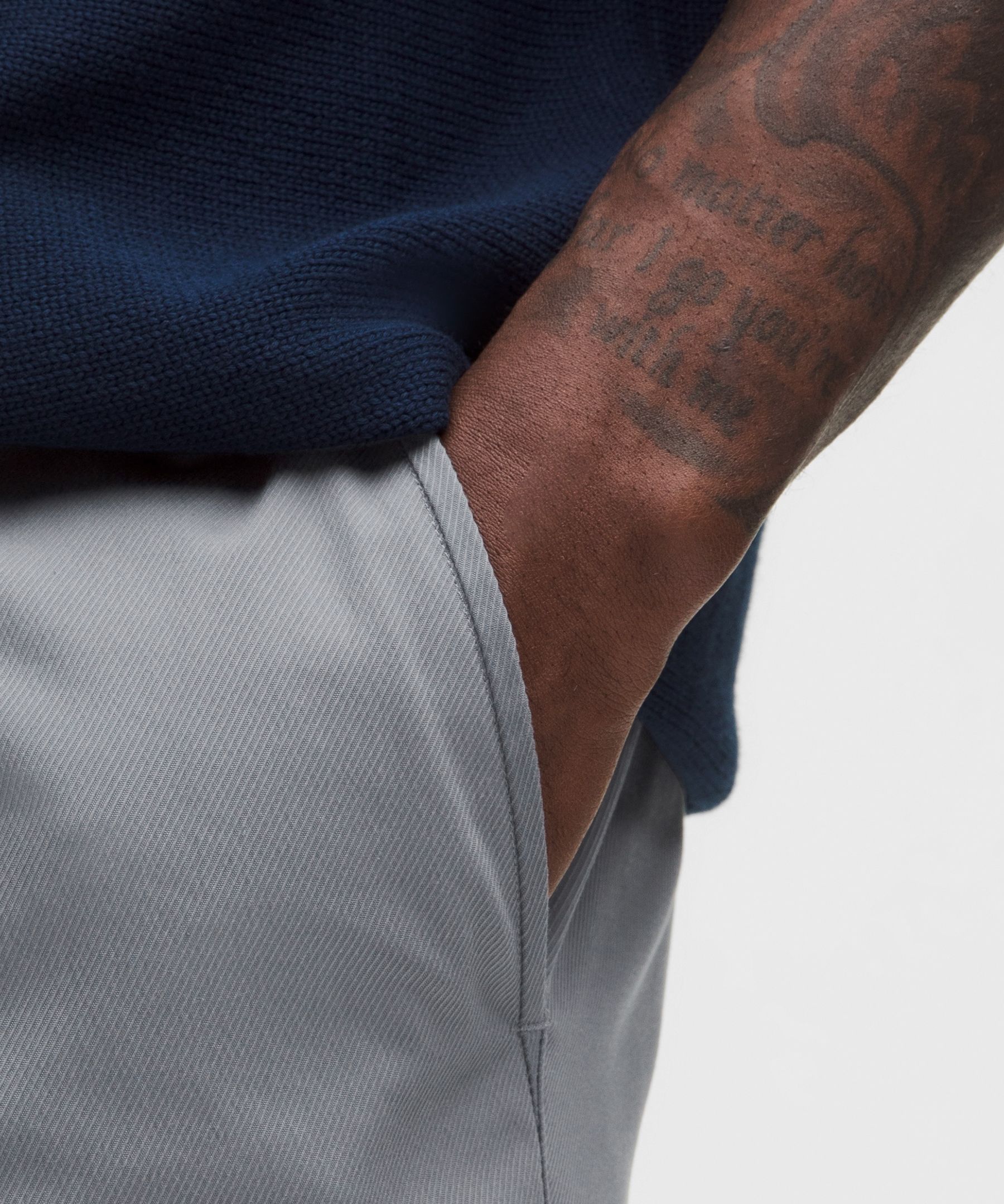 LULULEMON COTTON TWILL PINTUCK PULL-ON PANT