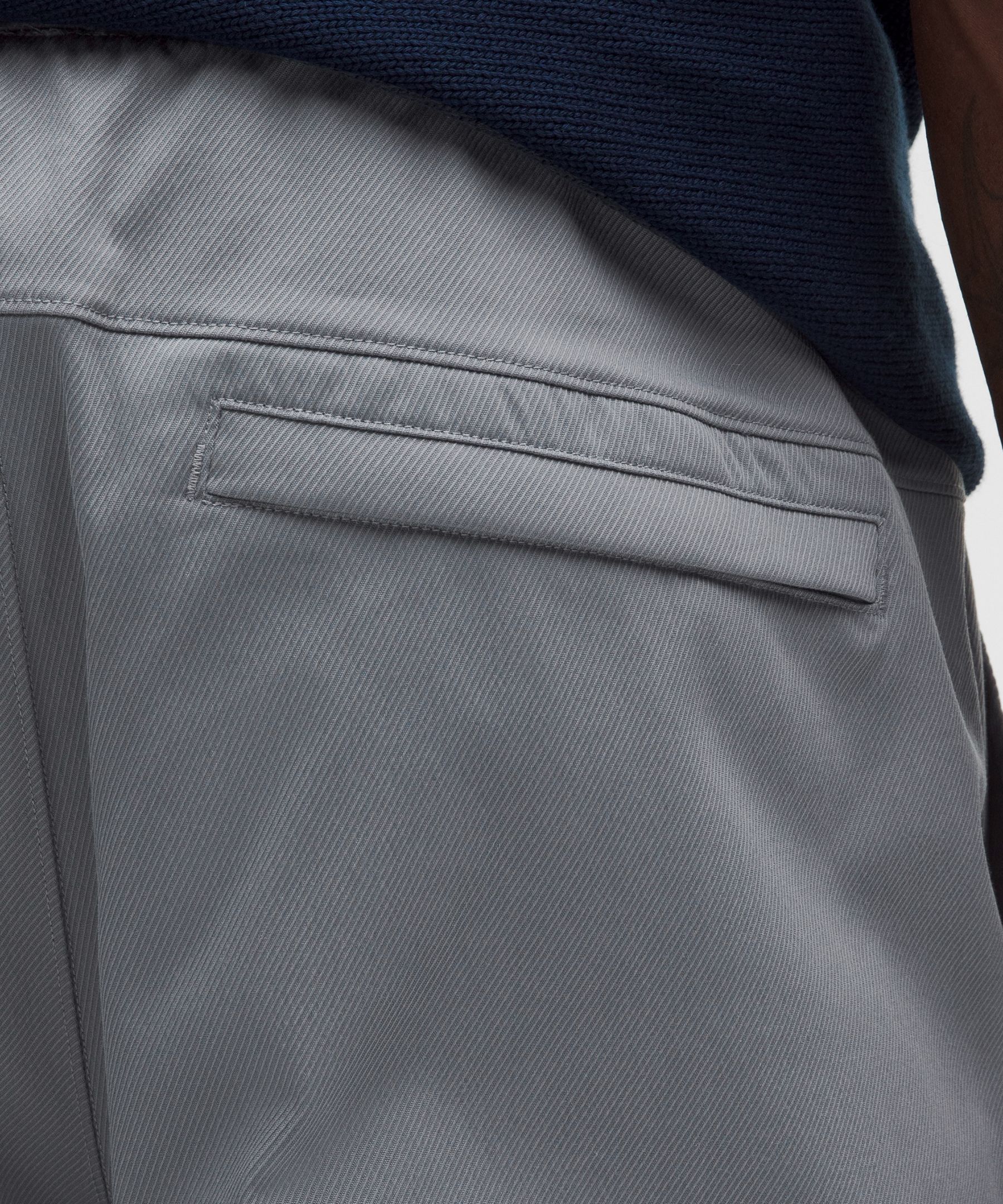 LULULEMON COTTON TWILL PINTUCK PULL-ON PANT