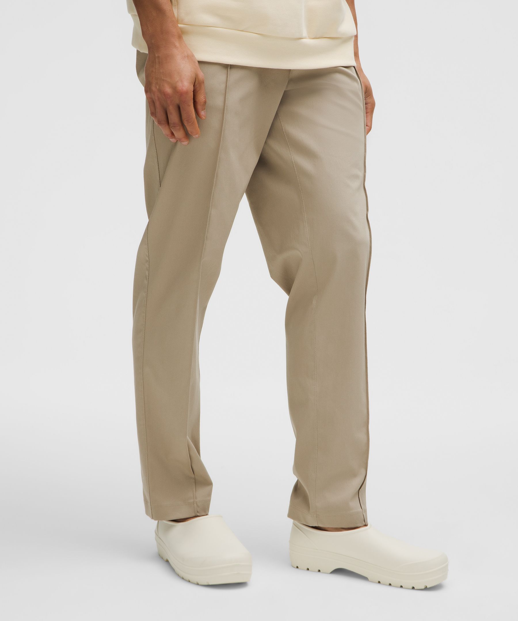 Cotton Twill Pintuck Pull-On Pant Regular