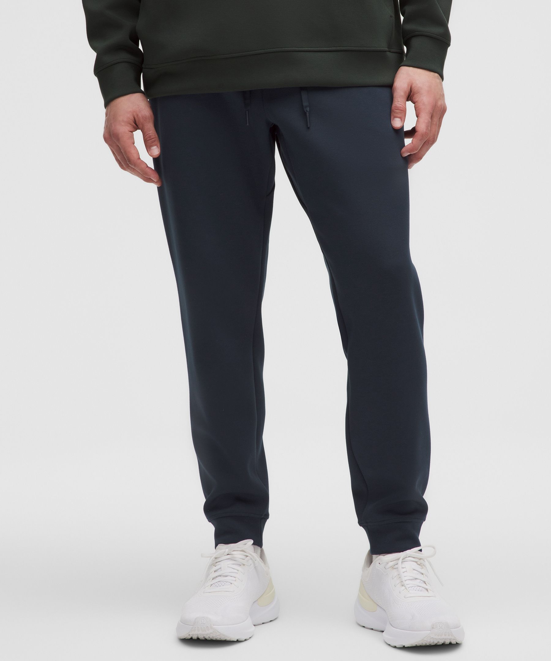 Smooth Spacer Jogger Shorter - Blue