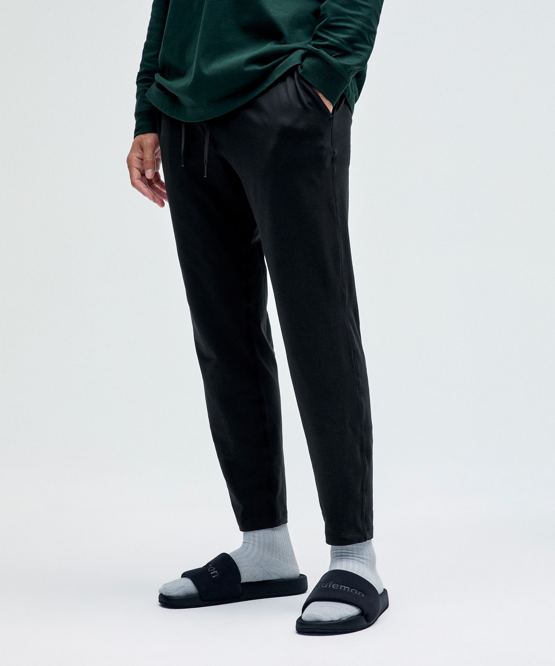 Soft Jersey Tapered Pant Shorter