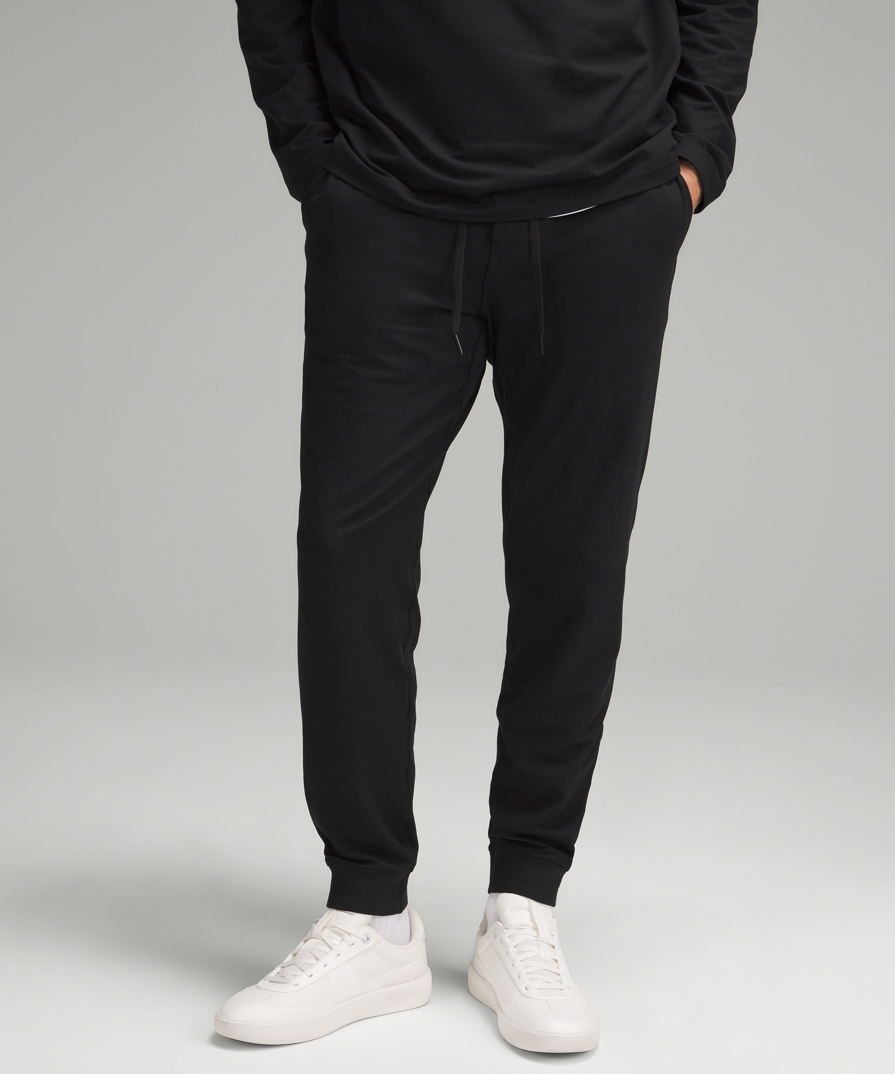 Soft Jersey Jogger Regular - Black