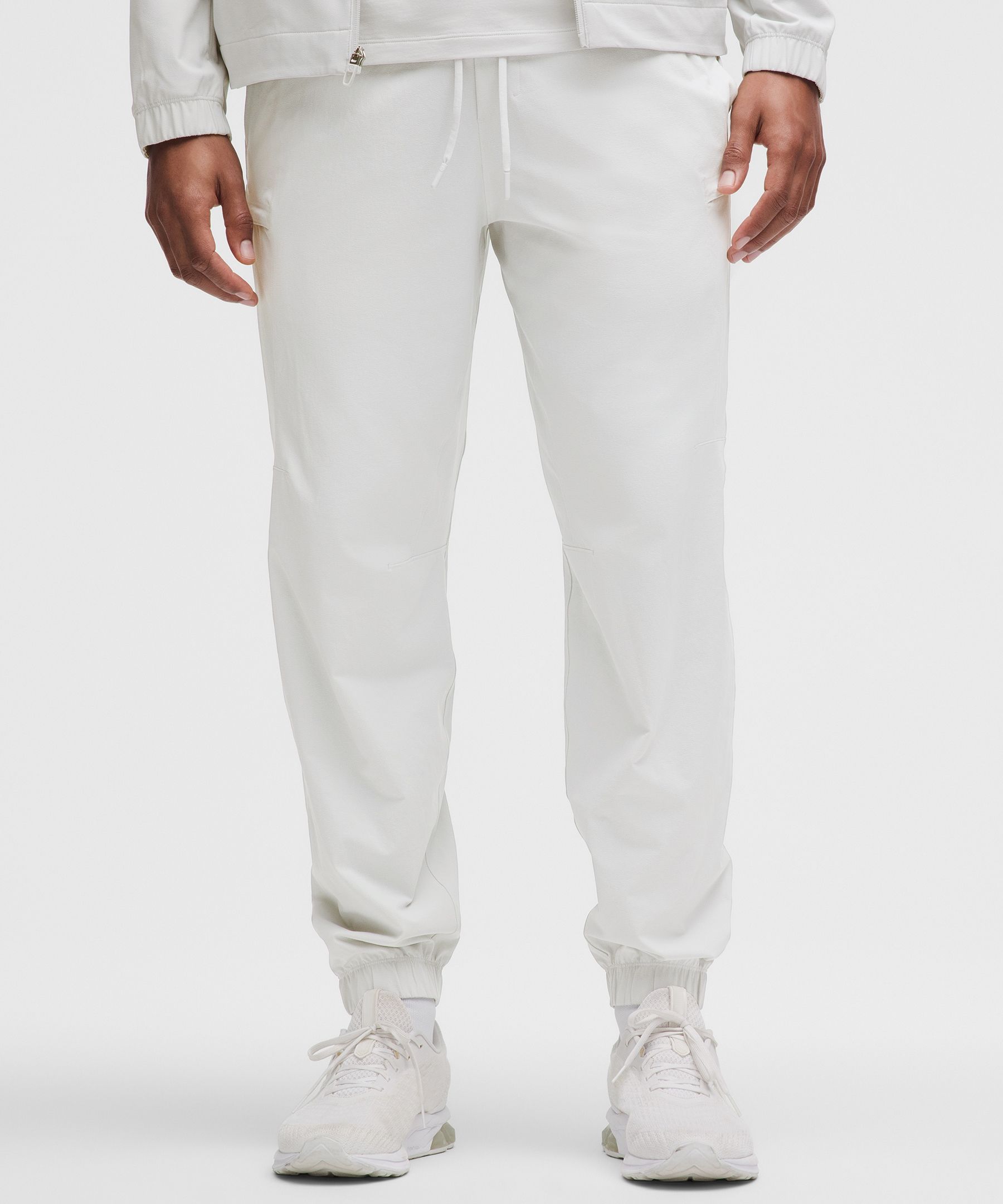 Zeroed In Classic-Fit Cargo Jogger Regular - White,Neutral