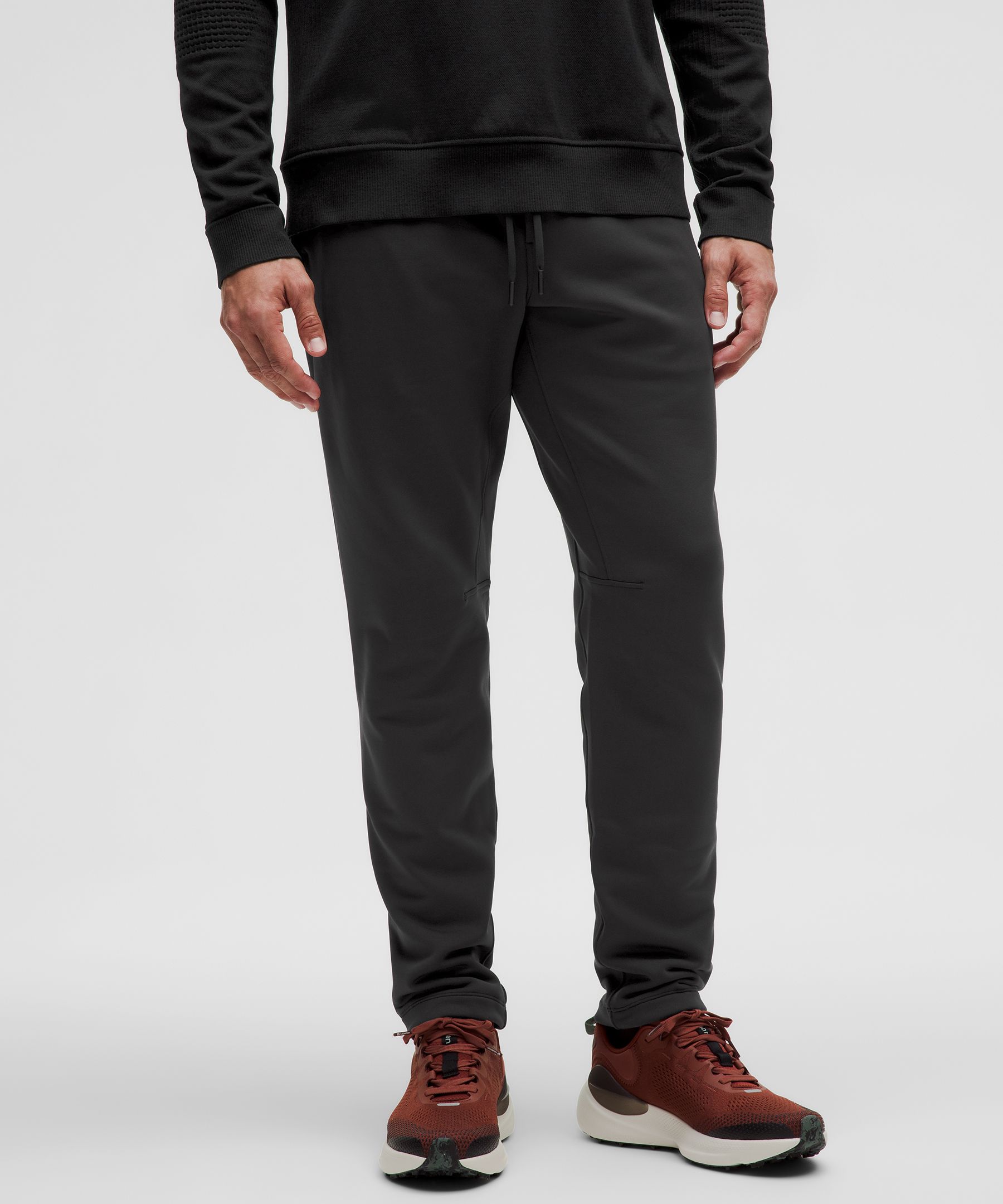 Zeroed In Slim-Fit Fleece Pant - Black