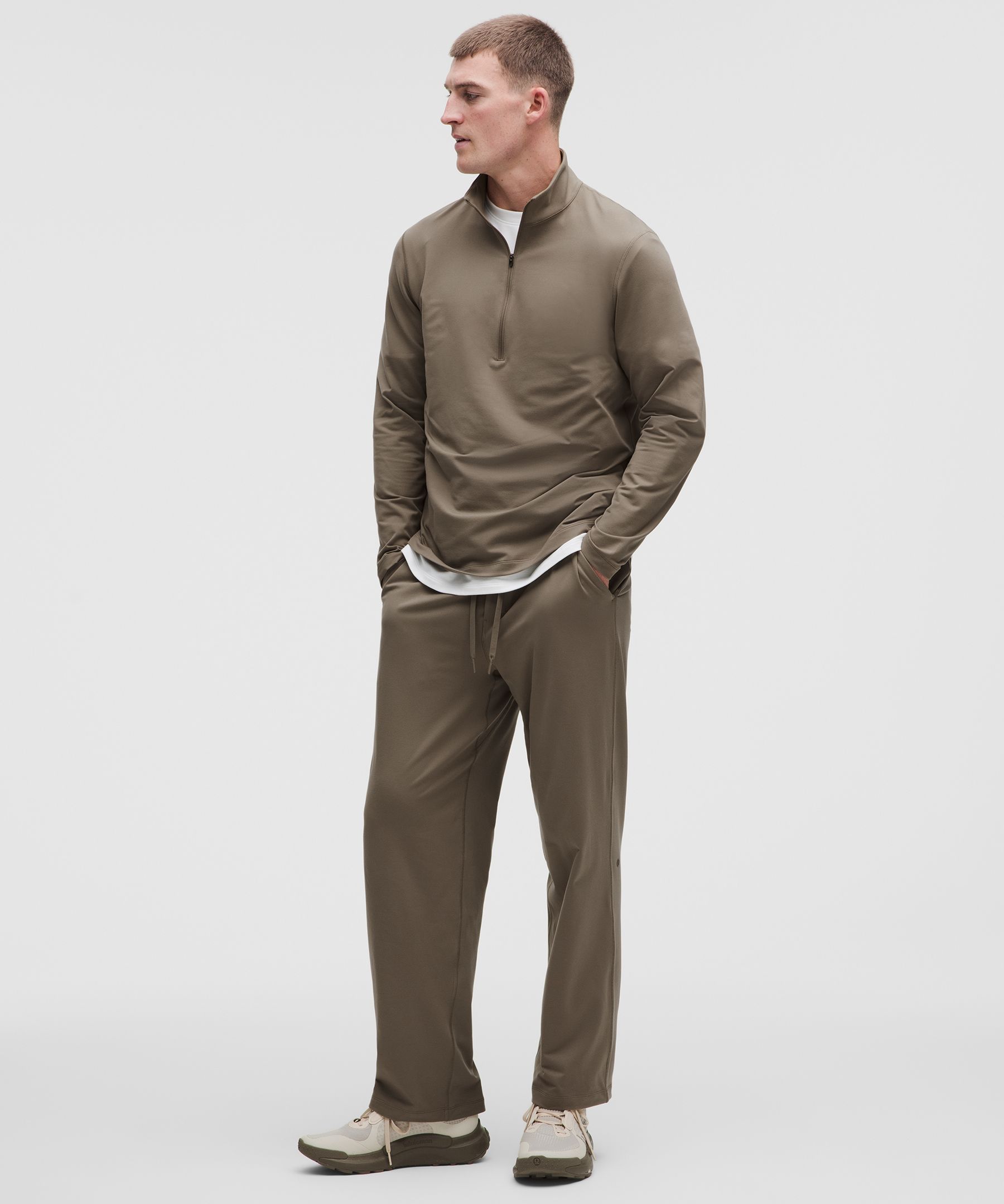 Pantalon classique en jersey doux