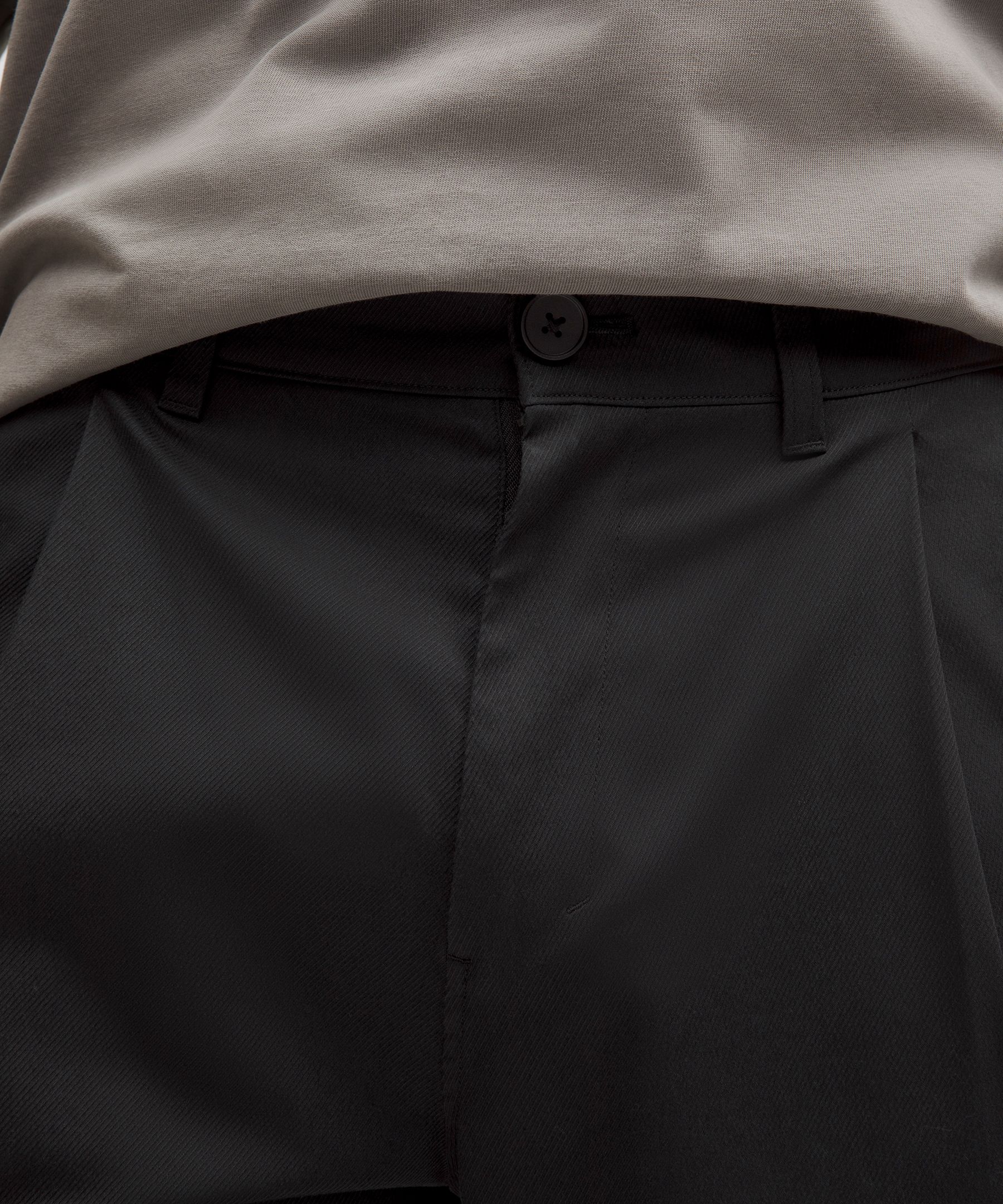 Lululemon Cotton Twill Pleat-front Trousers Regular