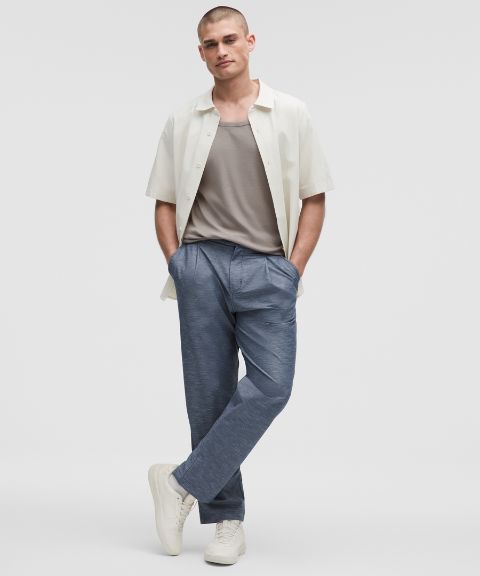 Lululemon LuluLinen Pleated Trouser *Regular