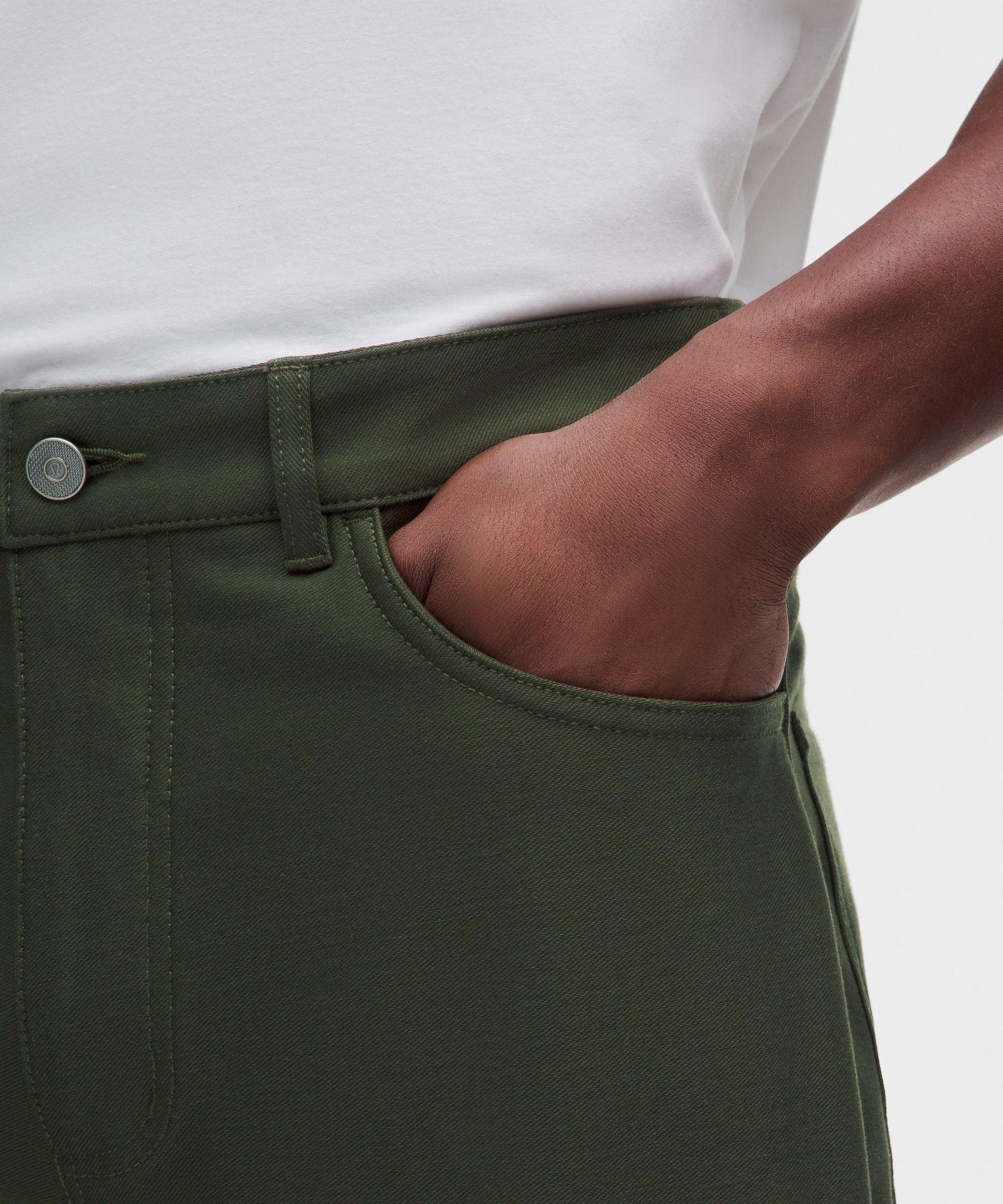 EasyFive クラシックストレートパンツ 32L