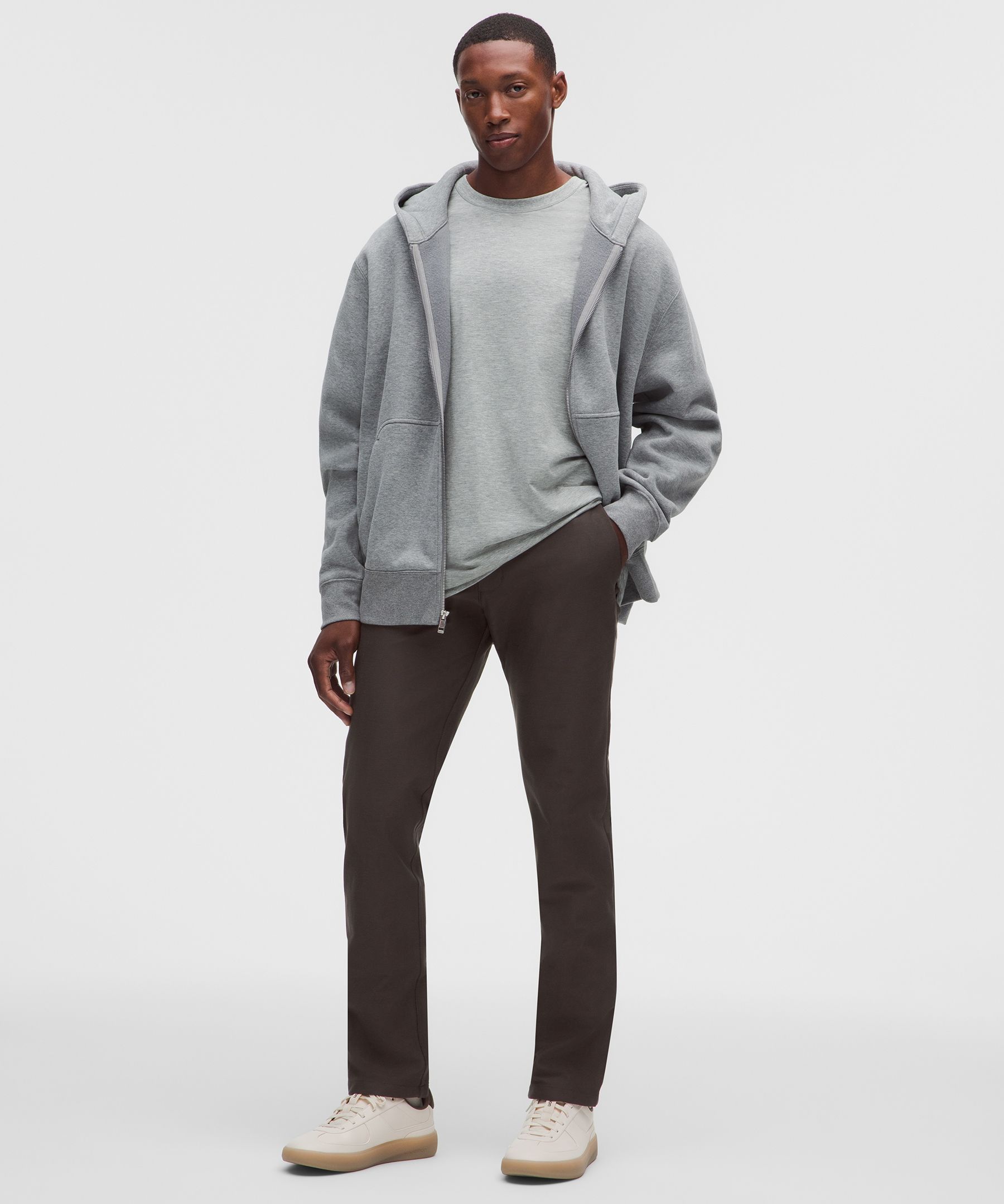 Pantalon habillé tombant ajusté jambe droite 32L