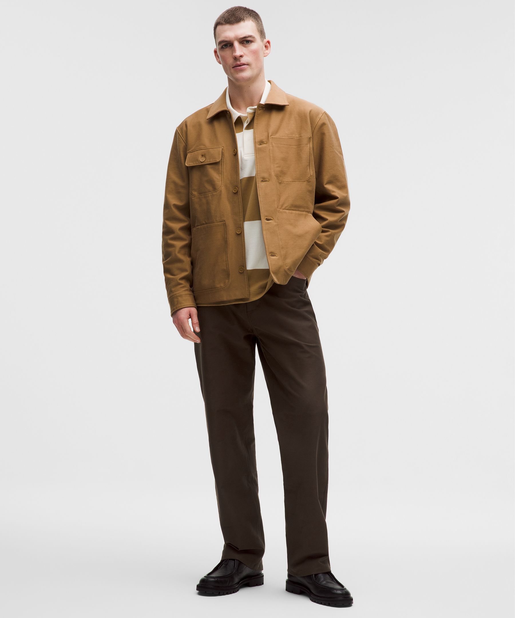 lululemon – Men’s EasyFive Loose-Straight Trousers 6L – Color Brown – Size 6