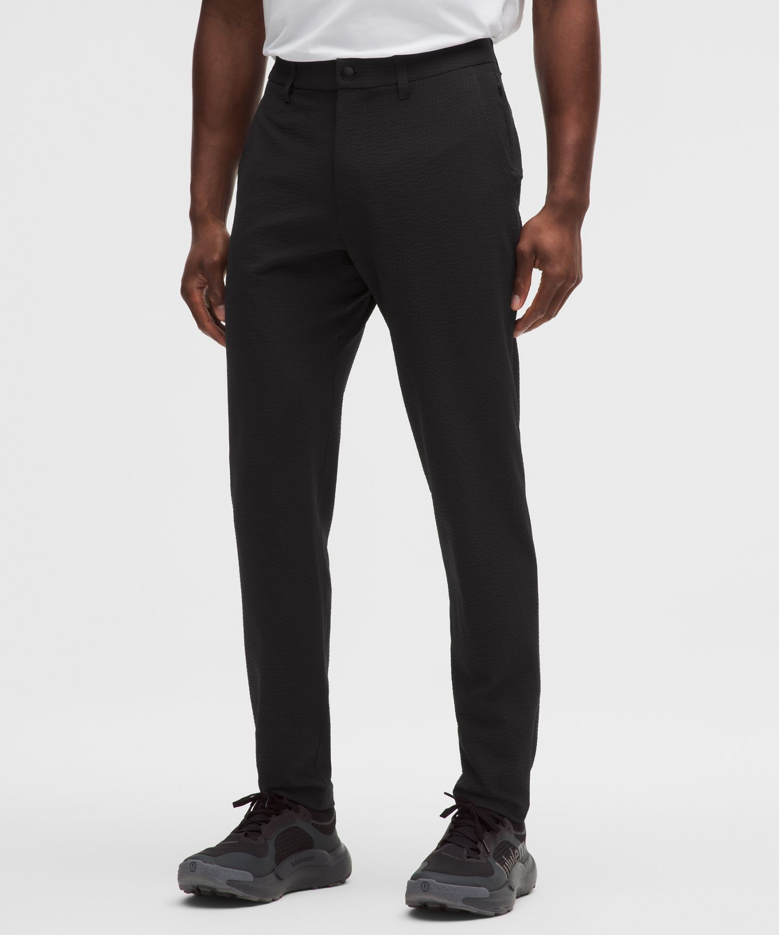 Мужские брюки Lululemon ABC Slim-Fit Textured WovenAir — фото 3