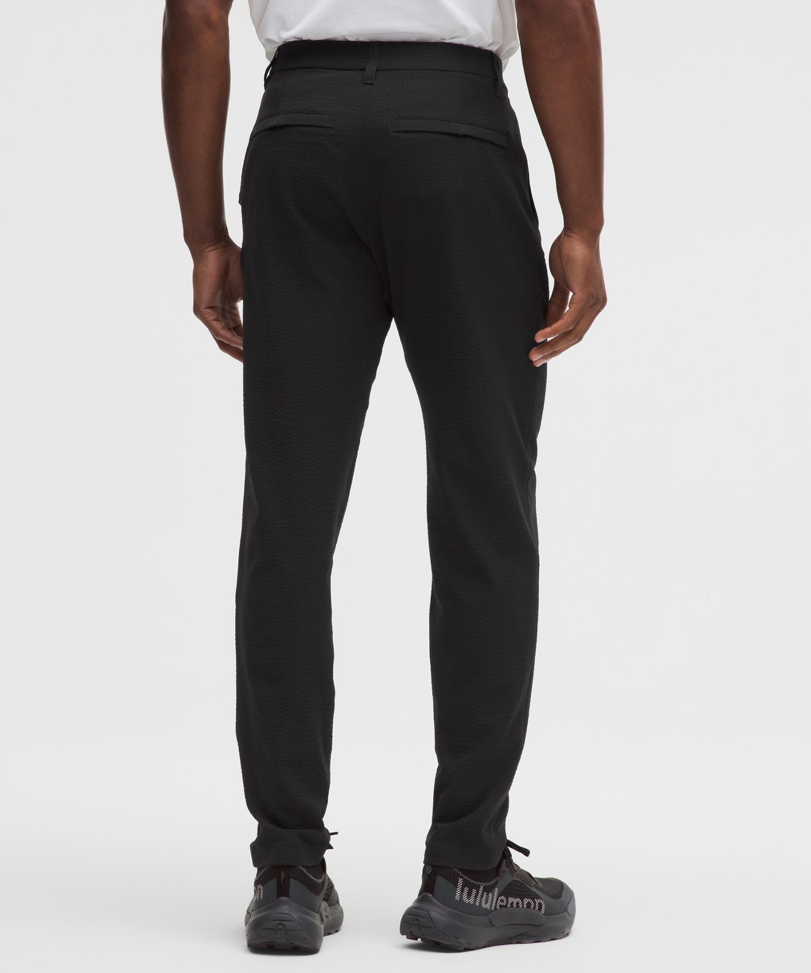 Мужские брюки Lululemon ABC Slim-Fit Textured WovenAir — фото 4