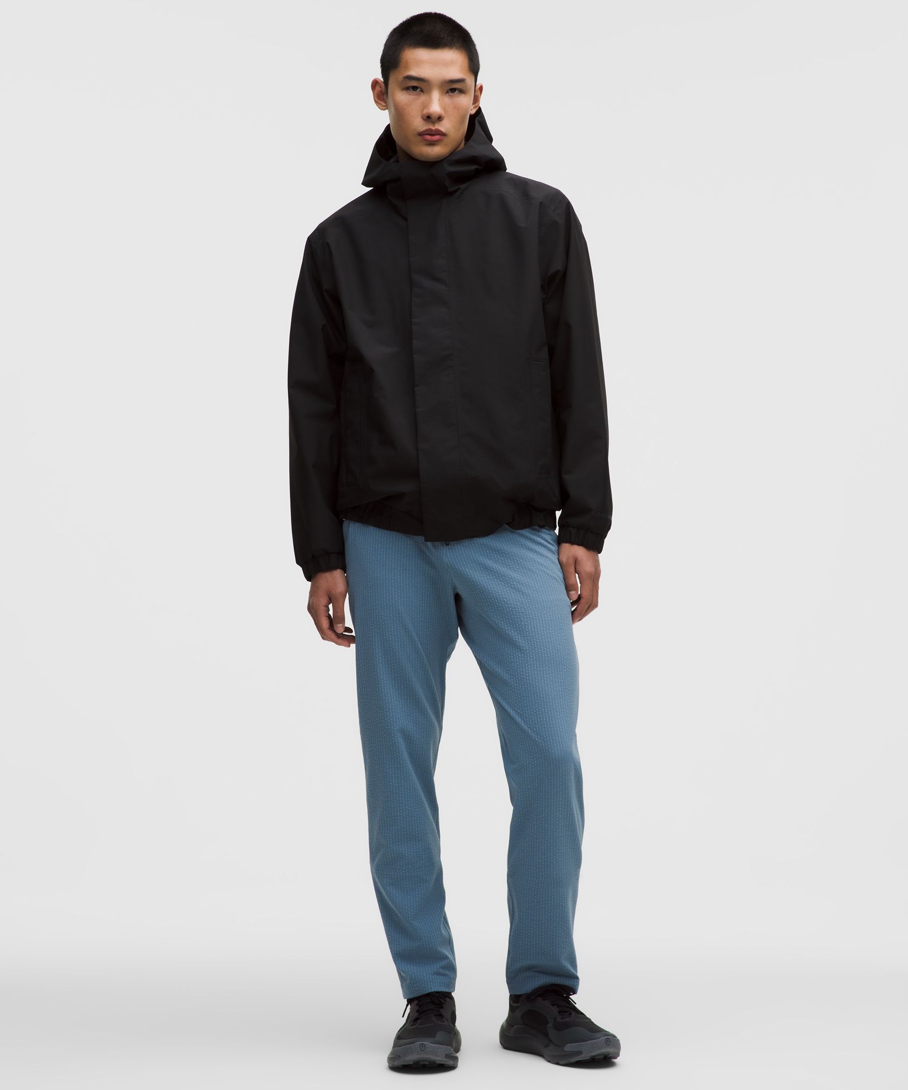 lululemon – Men’s ABC Classic-Fit Trousers 32L Textured – Color Blue – Size 6