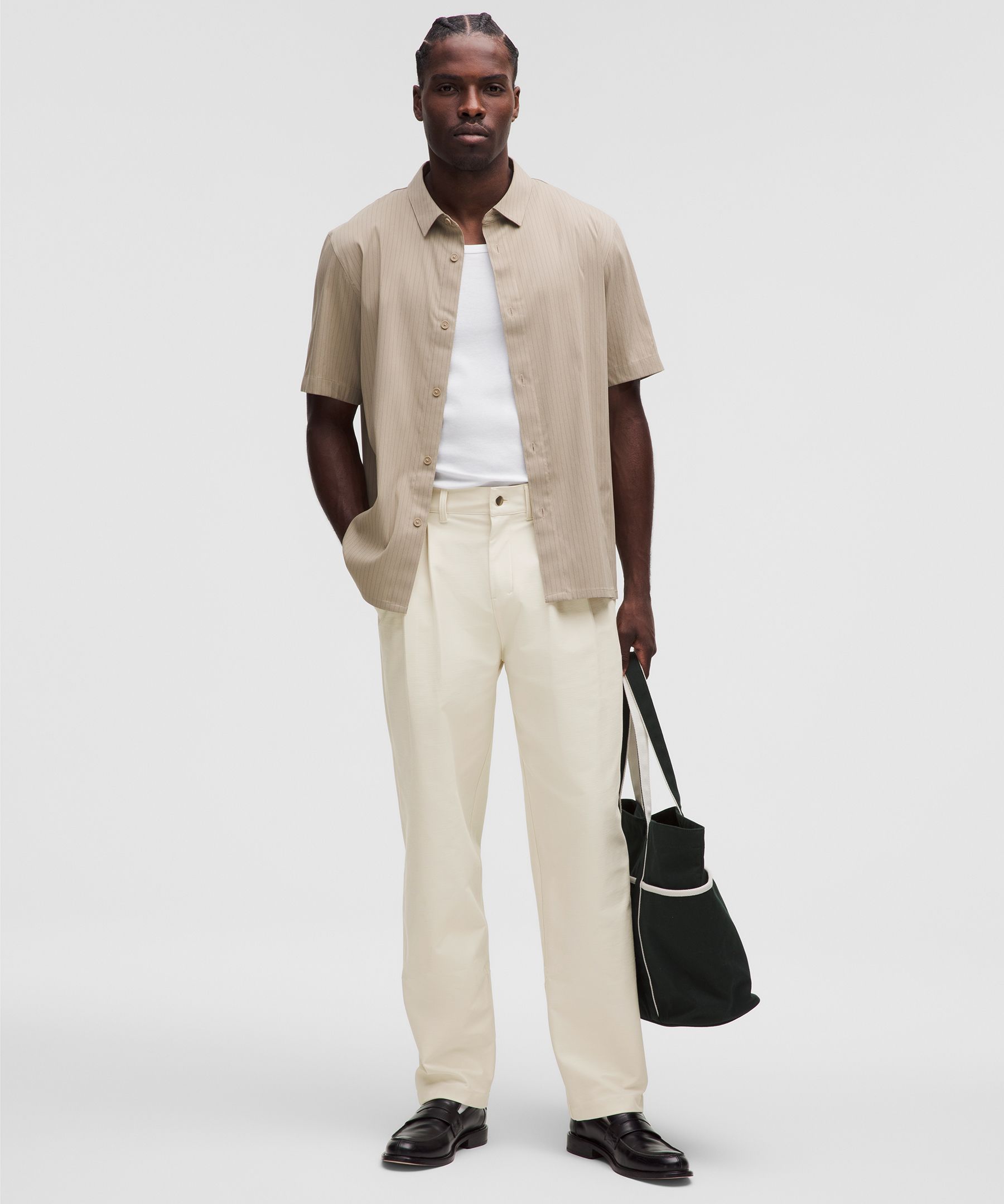 Utilitech Twill Relaxed Pleated Trouser