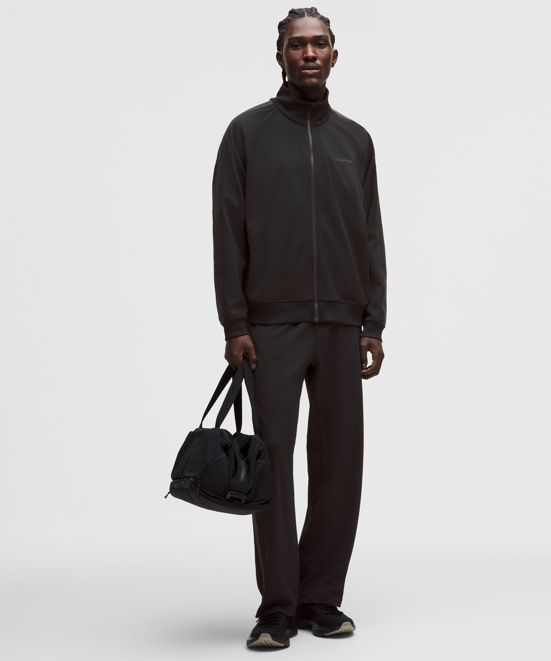 Pique Relaxed-Fit Track Pant 