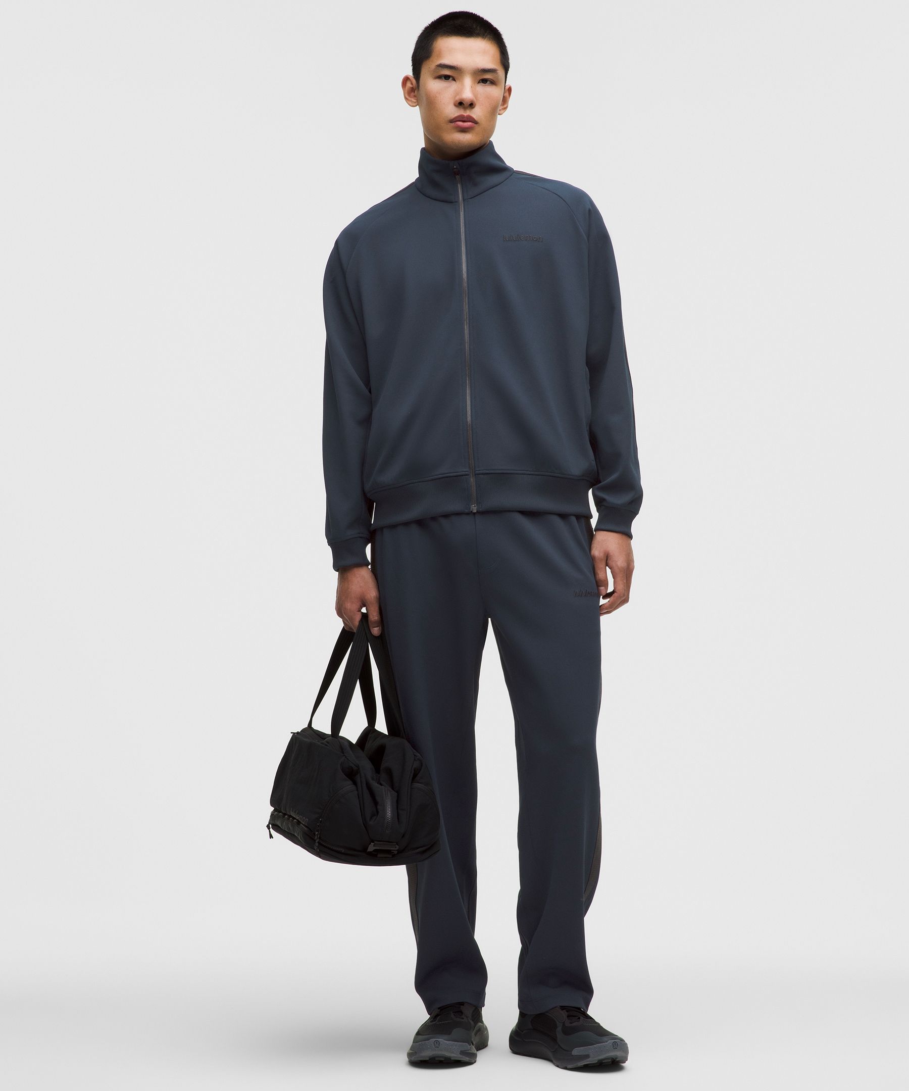 Pique Relaxed-Fit Track Pant 
