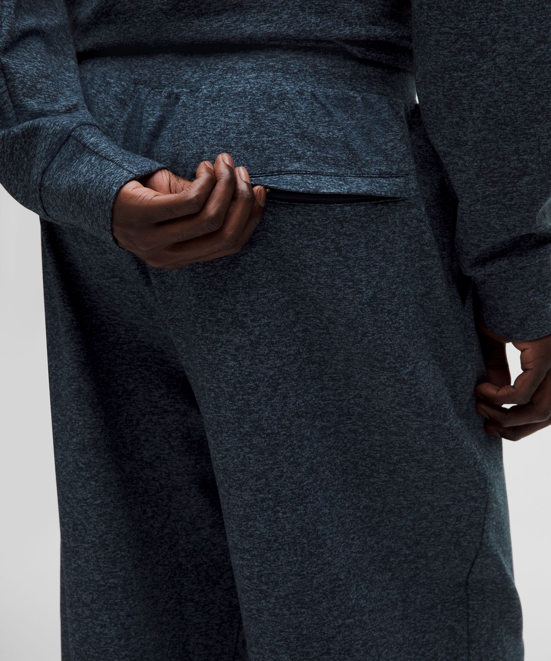 Pantalon de jogging d&eacute;contract&eacute; en Soft Jersey &eacute;pais *Standard