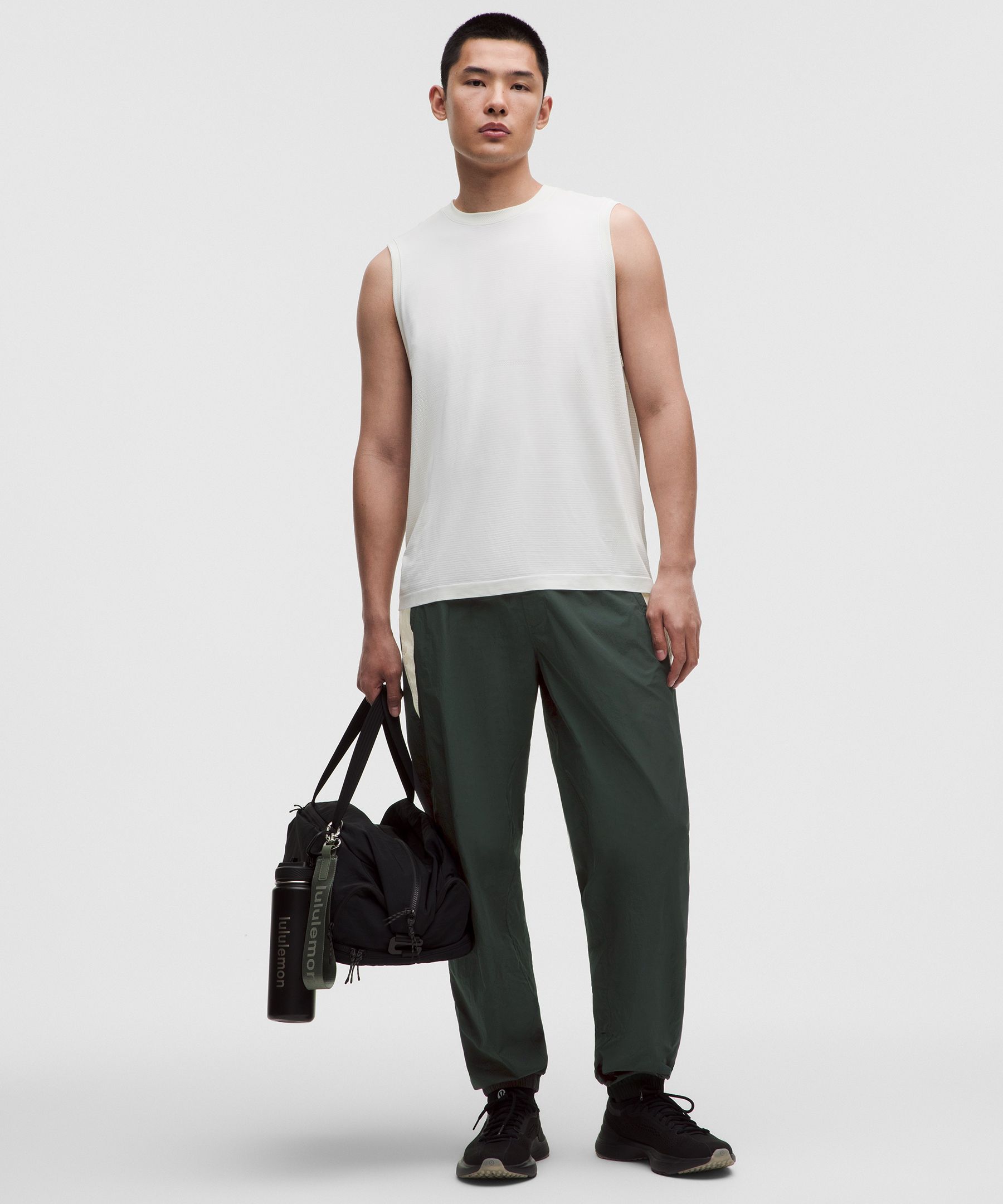 Nylon Relaxed Track Pant *Regular