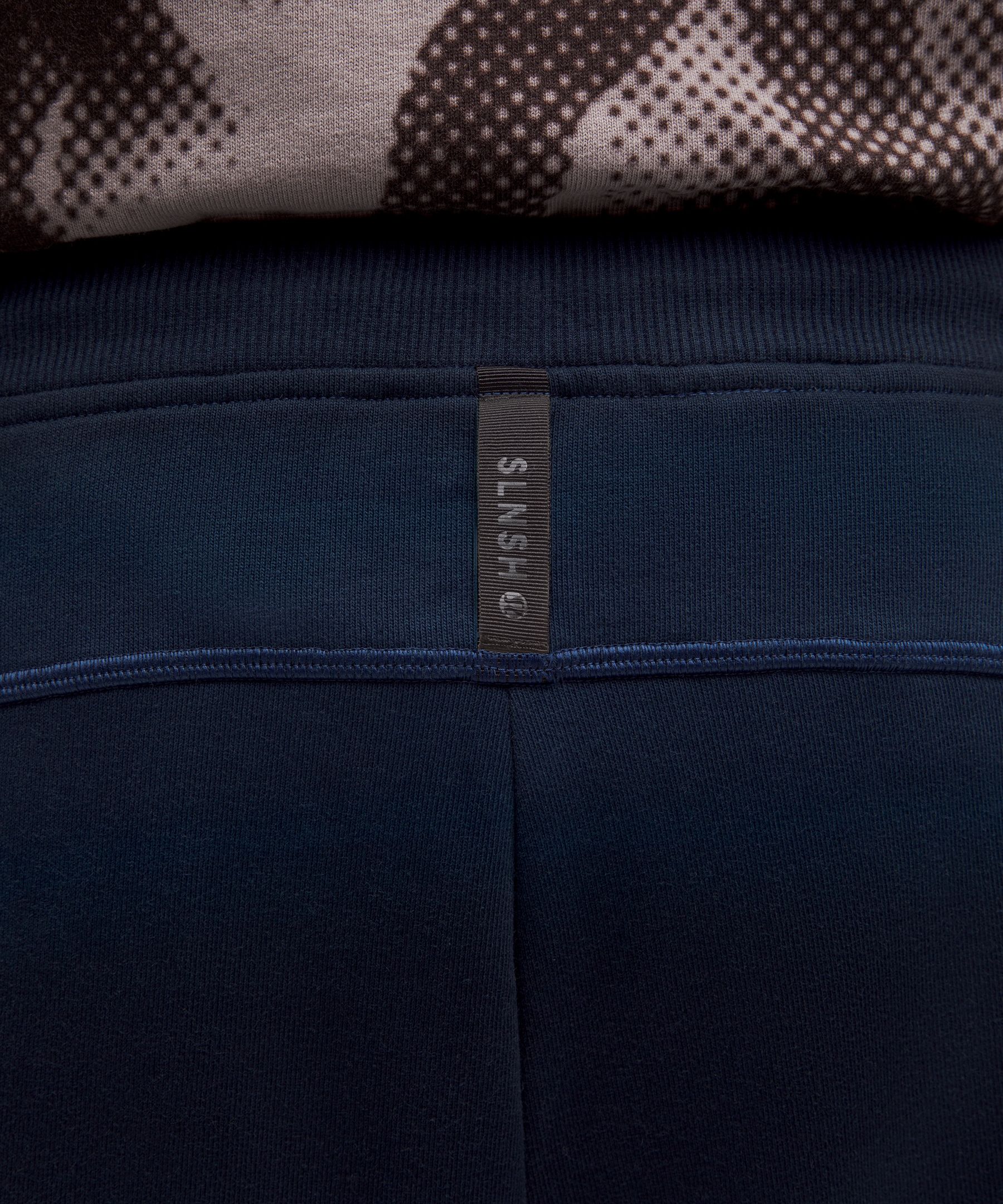 Faded French Terry Barrel-Leg Pant *SLNSH Collection