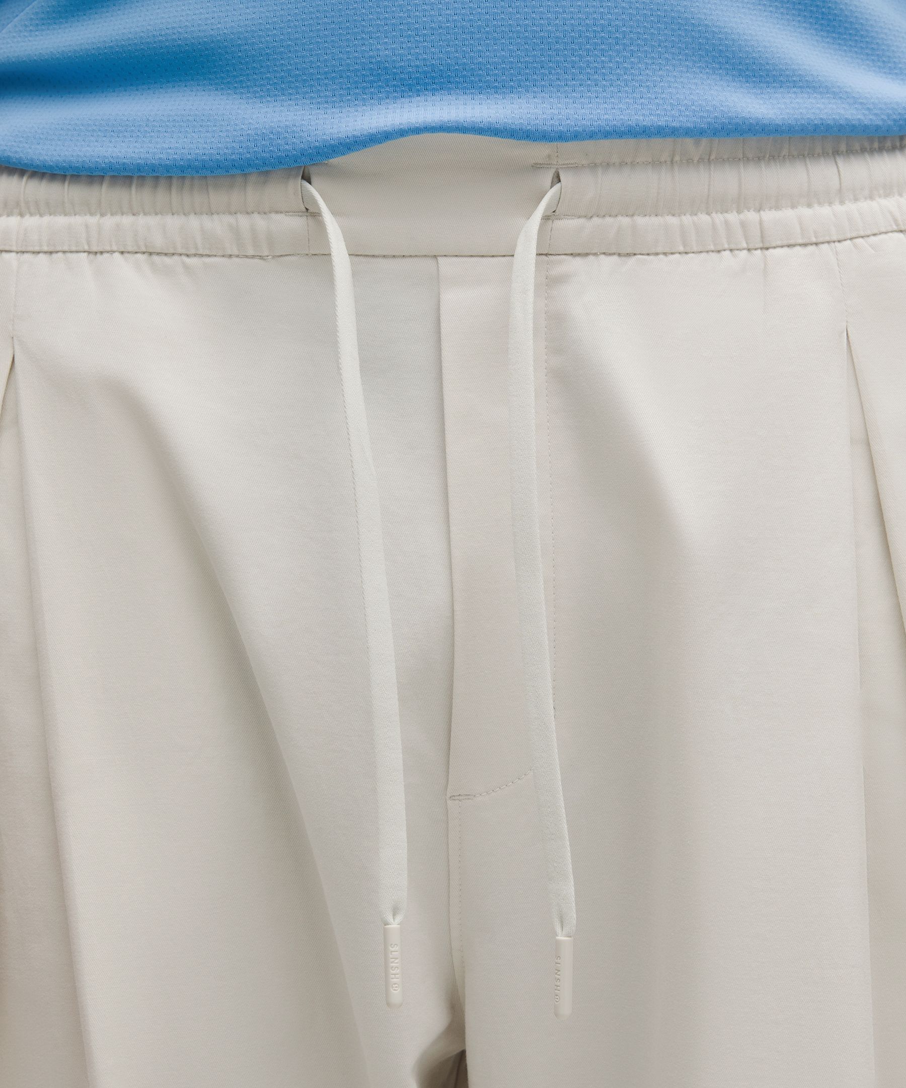 Pleated Pull-On Pant