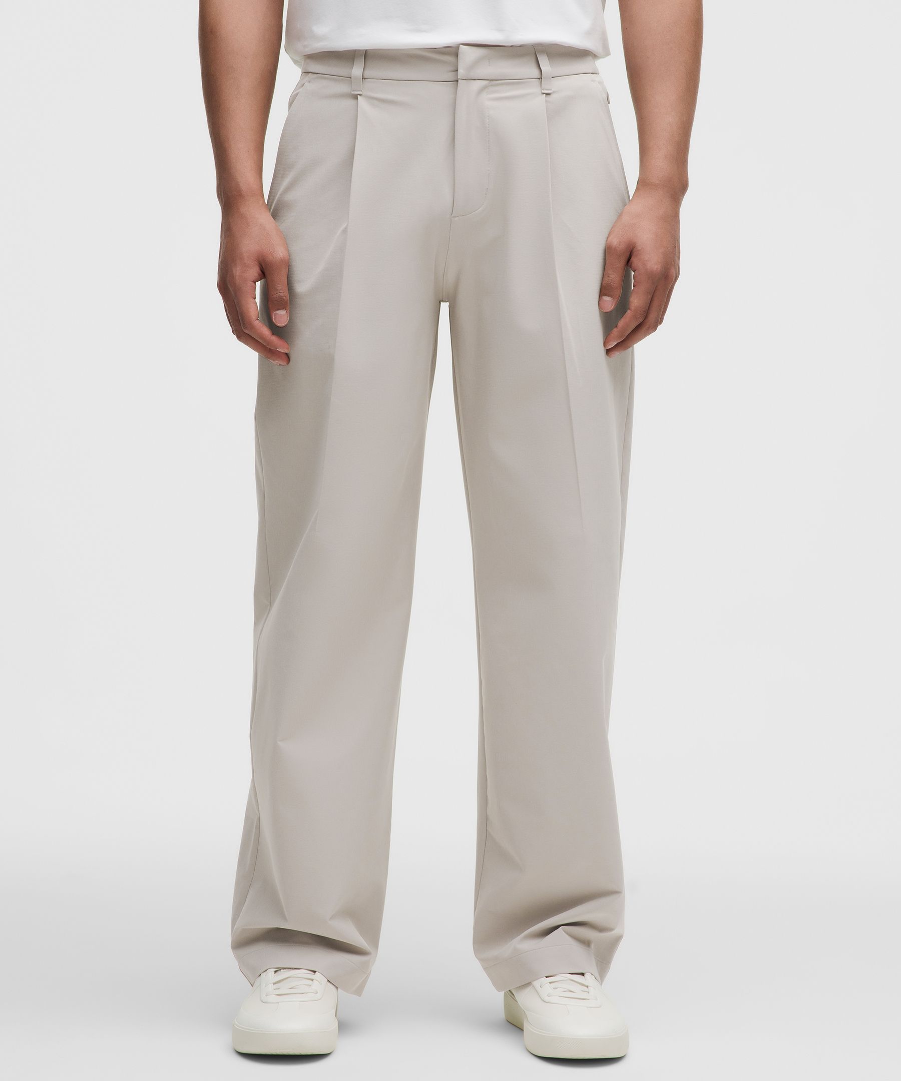 Stretch Swift Oversized Pleated Pant