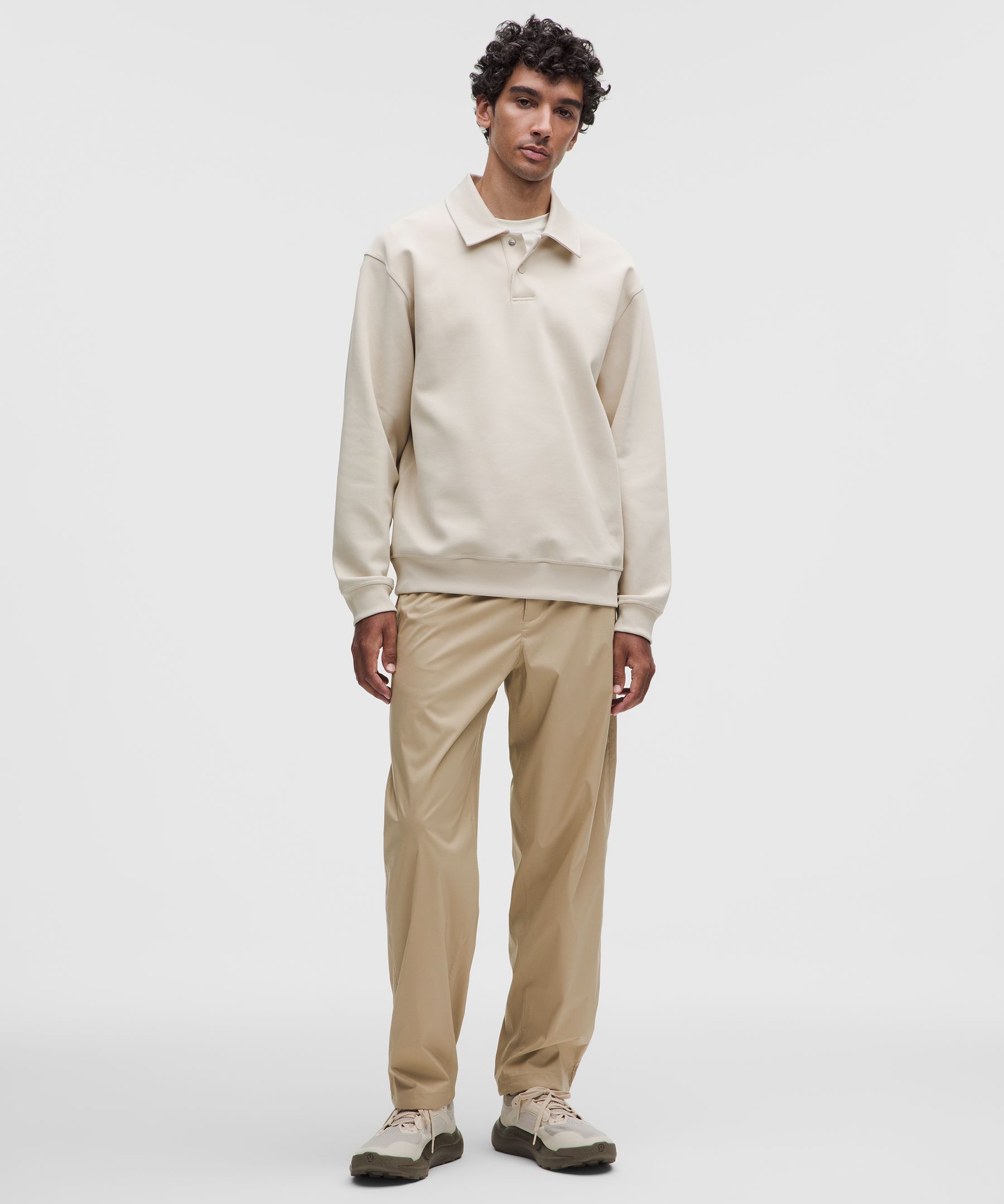 Zero Tucks Relaxed-Fit Pant