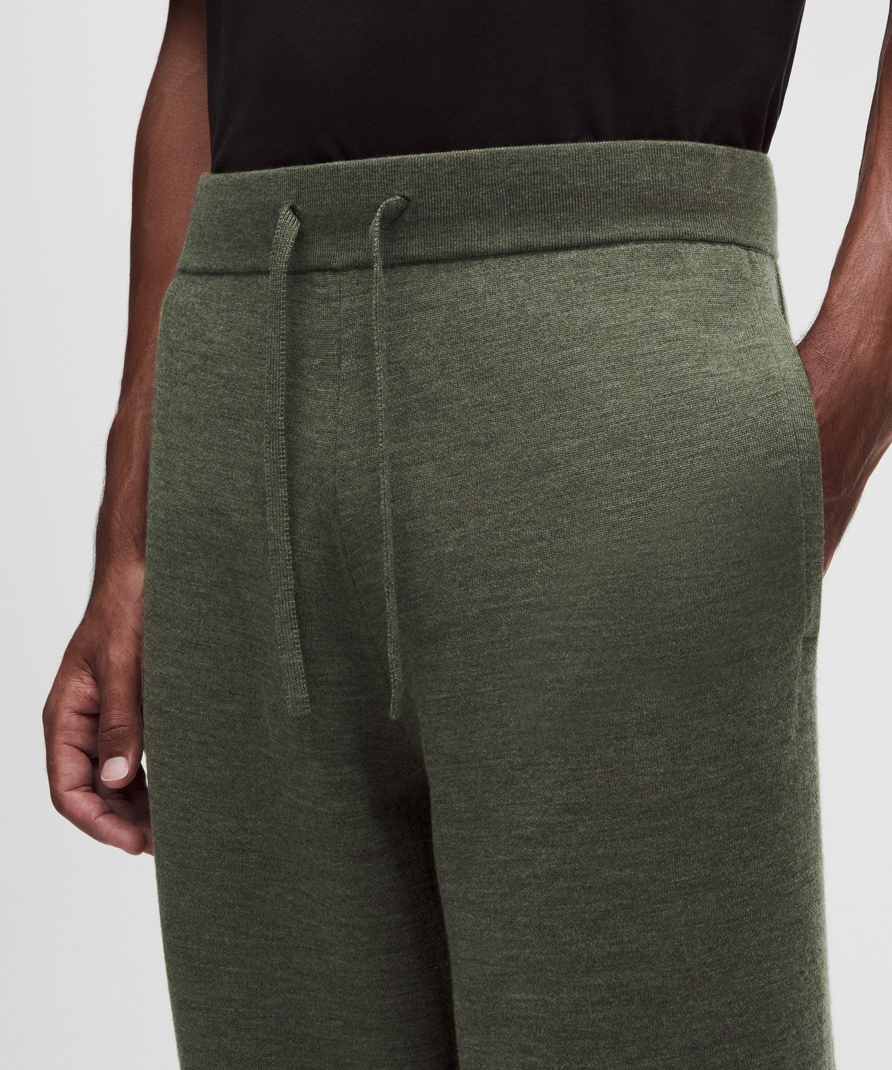 Merino Wool Knit Jogger
