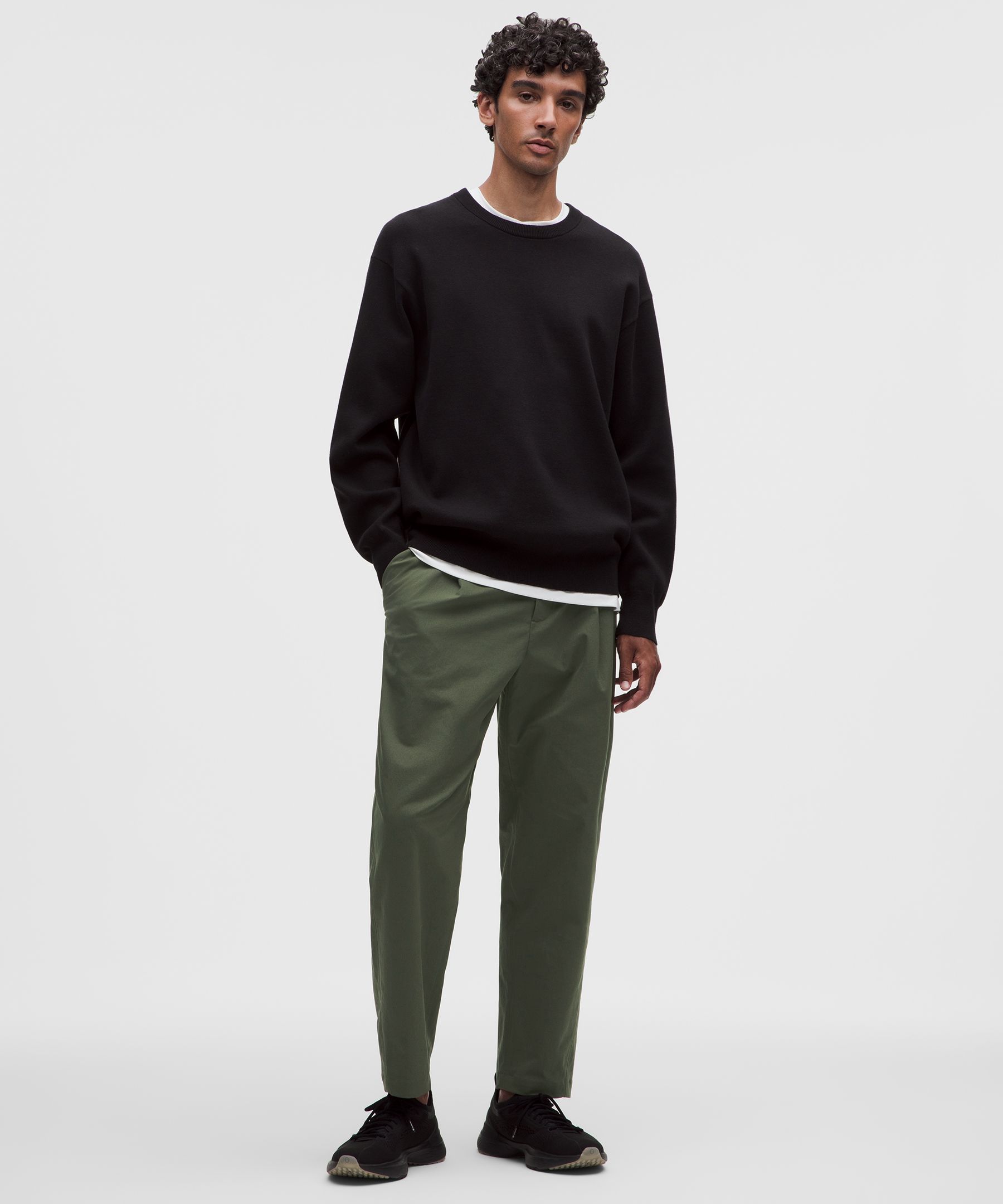 Pantal&oacute;n de vestir The Norm plisado de twill suave *Regular