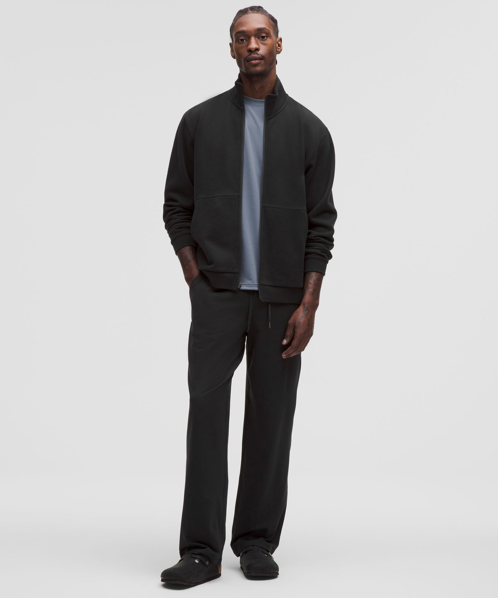 Мужские брюки Lululemon Soft Jersey классического кроя Shorter — фото 2