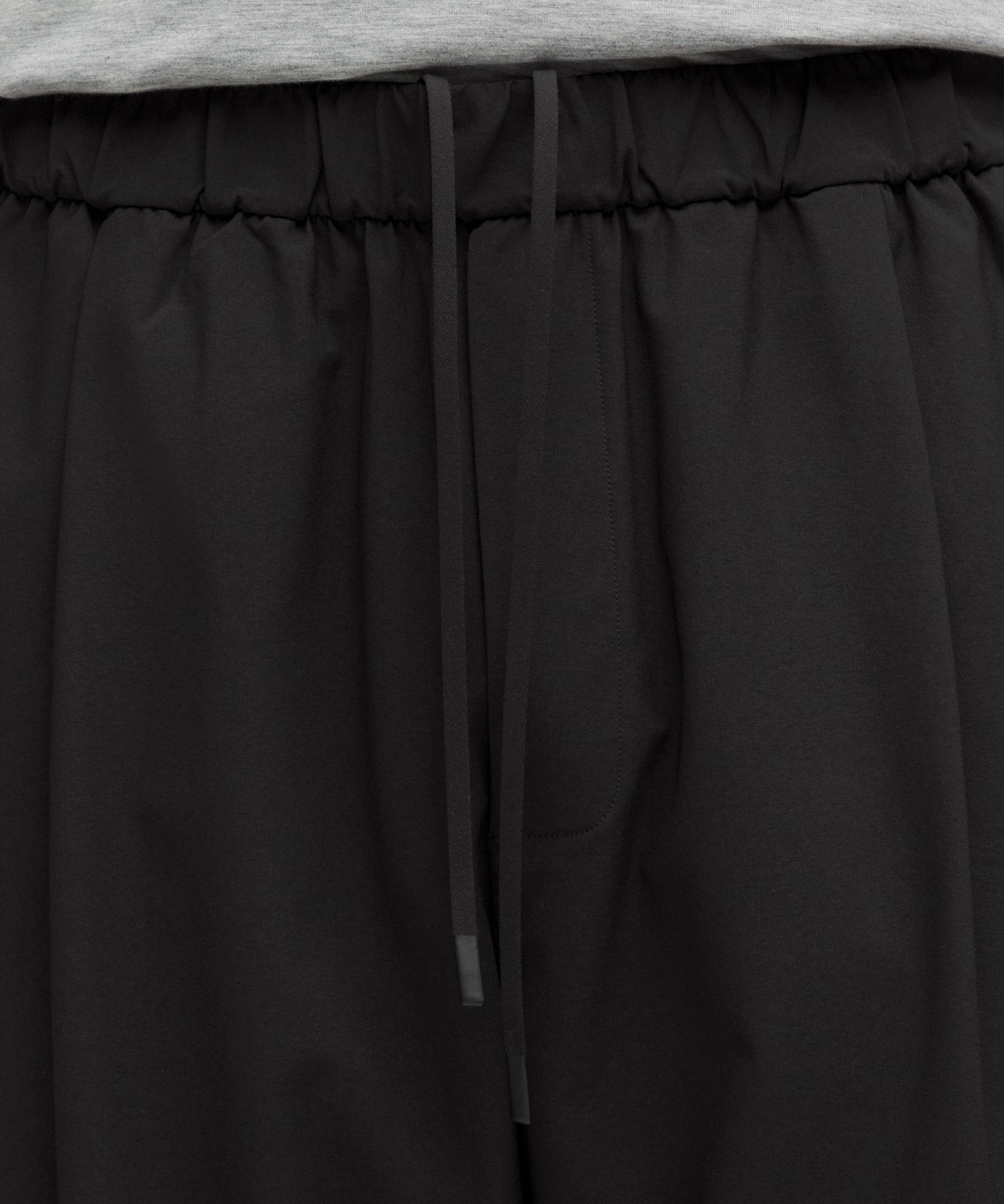 Stretch Twill Oversized Pull-On Pant