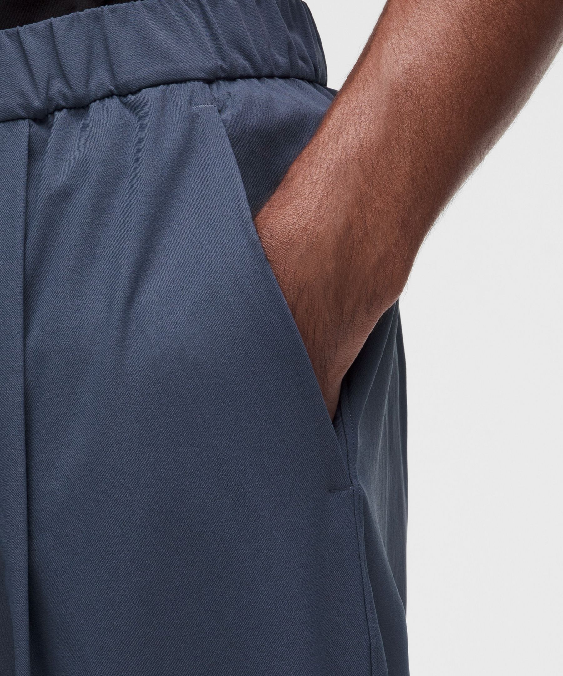 Stretch Twill Oversized Pull-On Pant