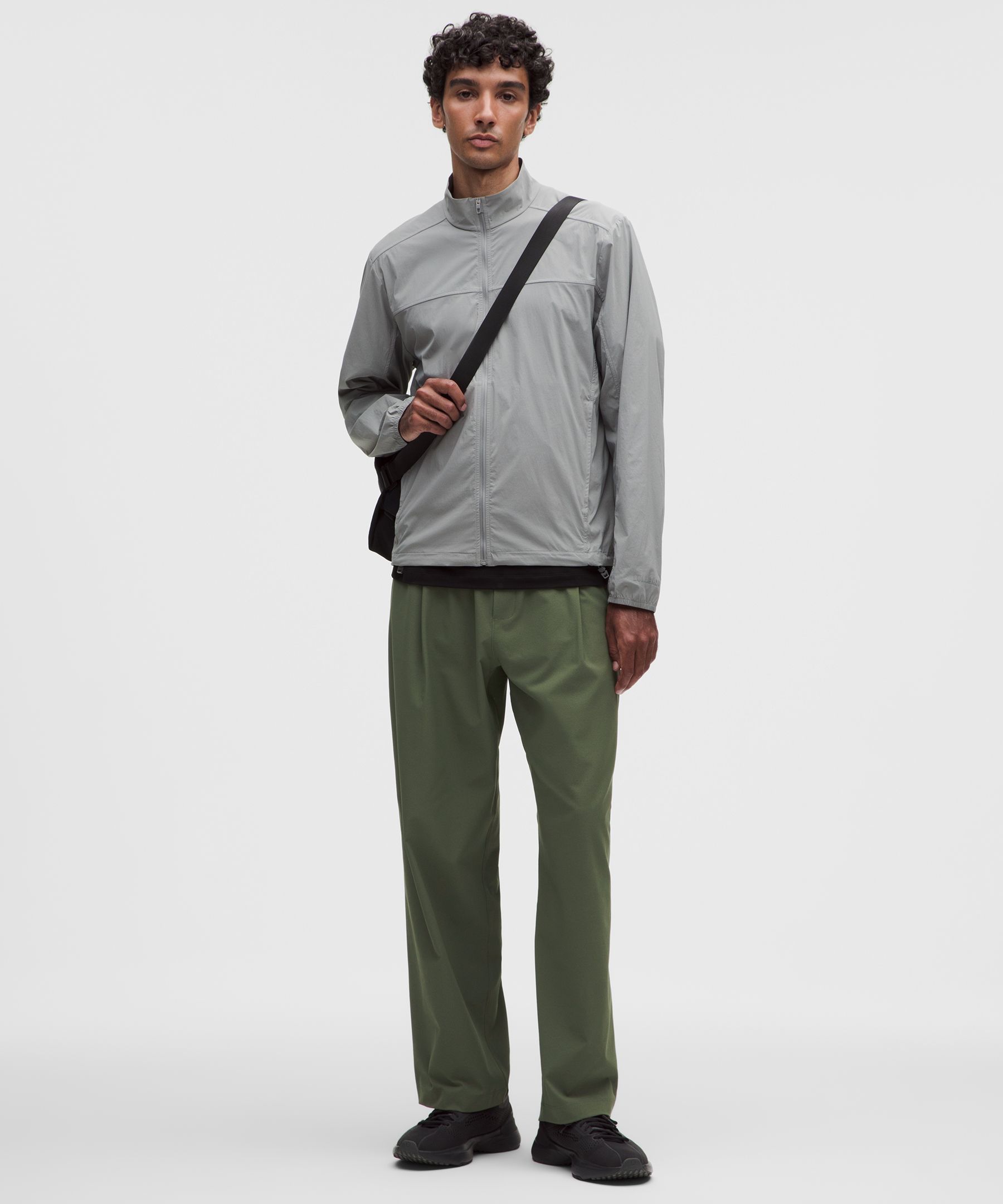 Stretch Twill Oversized Pull-On Pant