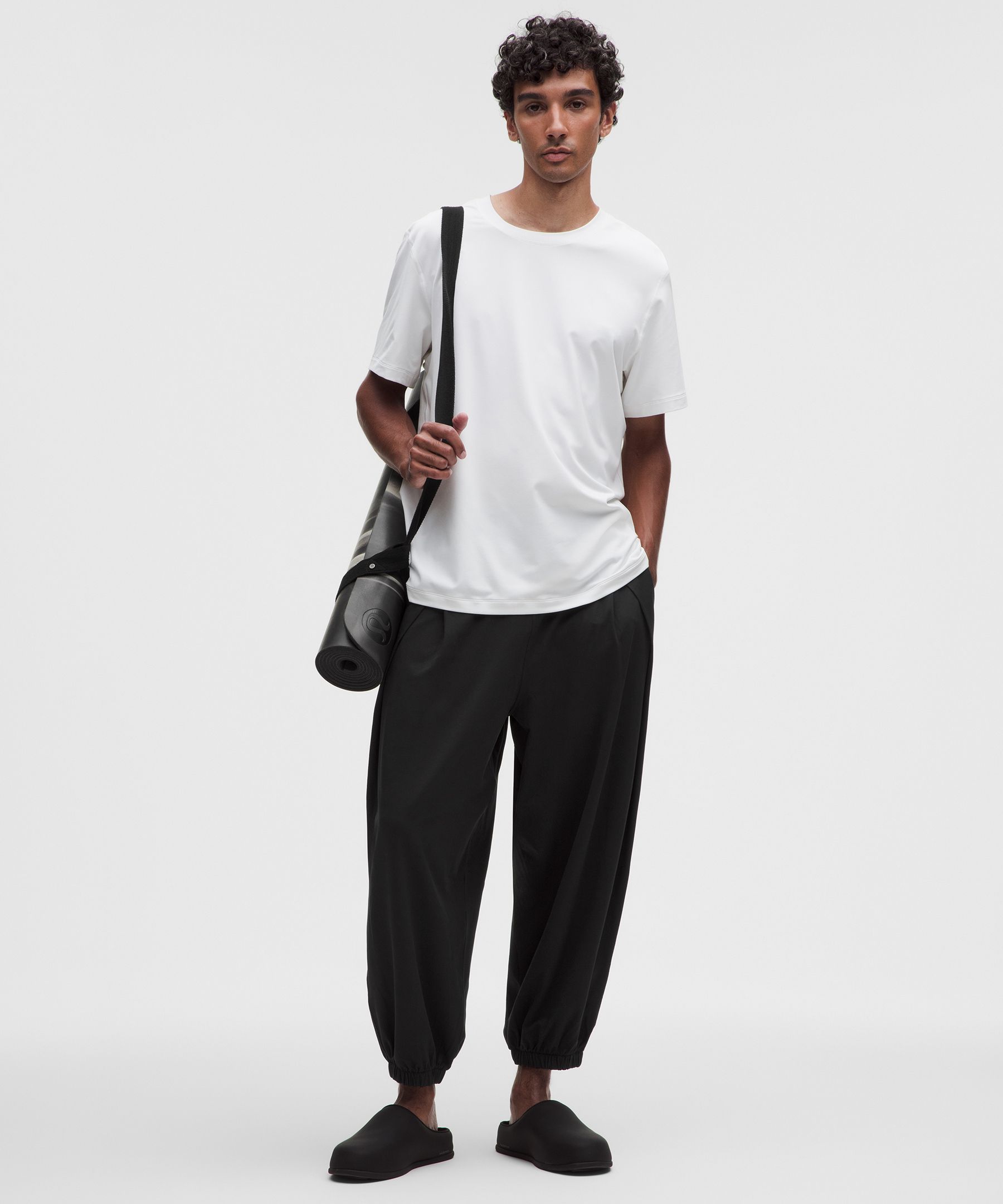 Soft Jersey Pleated Yoga Jogger