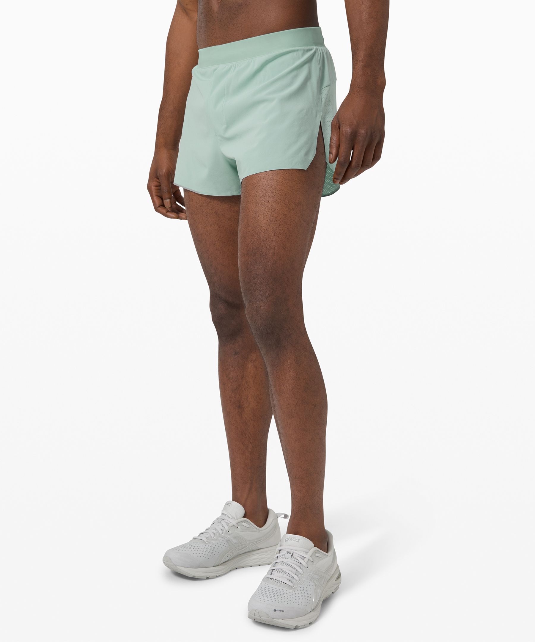 Lululemon Fast And Free Short 3 In Green