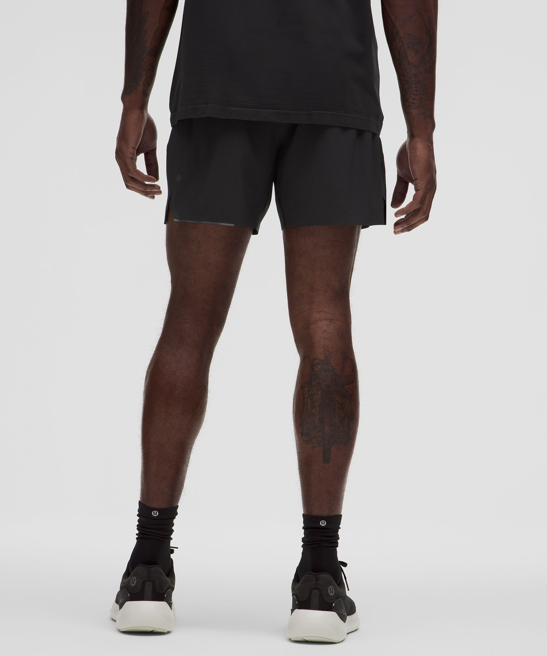 Lululemon Surge Elasticated-waist Shorts In Black