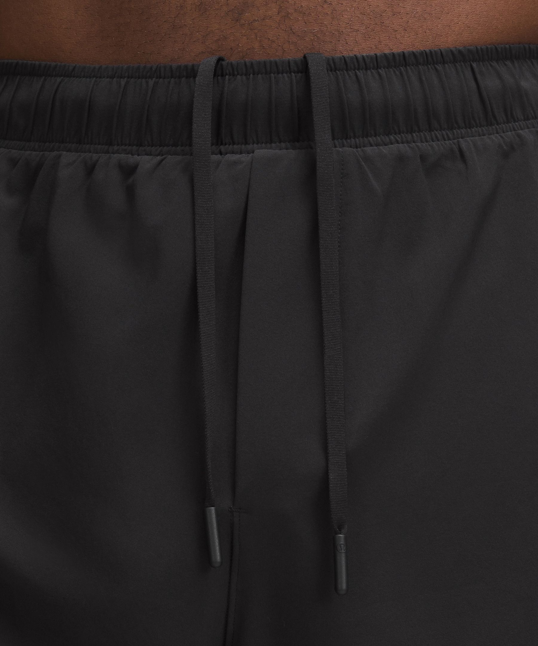 Shop Lululemon Surge Lined Shorts 6" In Black