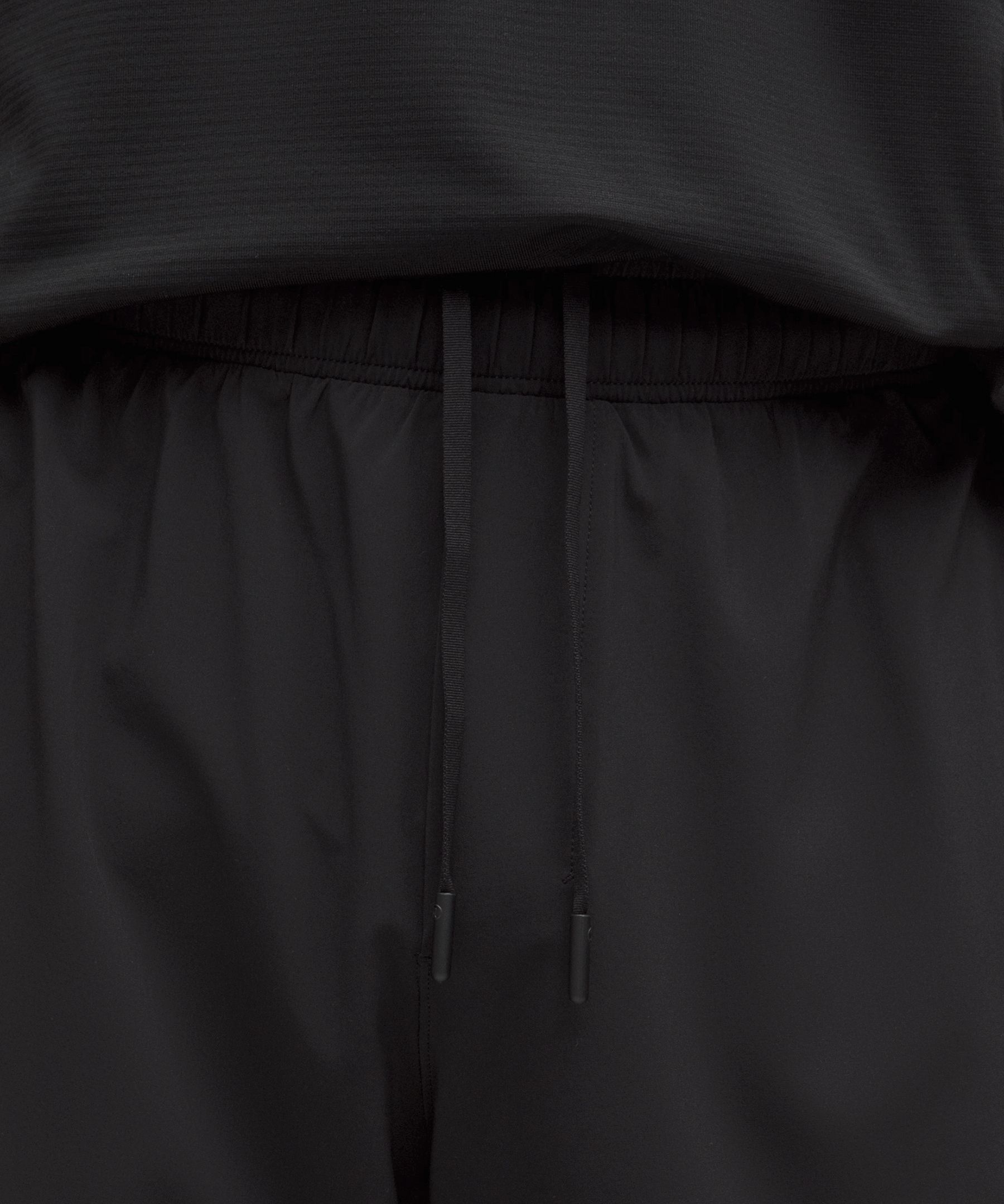 Shop Lululemon Surge Lined Shorts 6" In Black