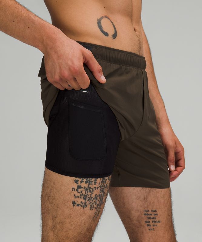 Pantalones cortos Surge con forro, 15 cm