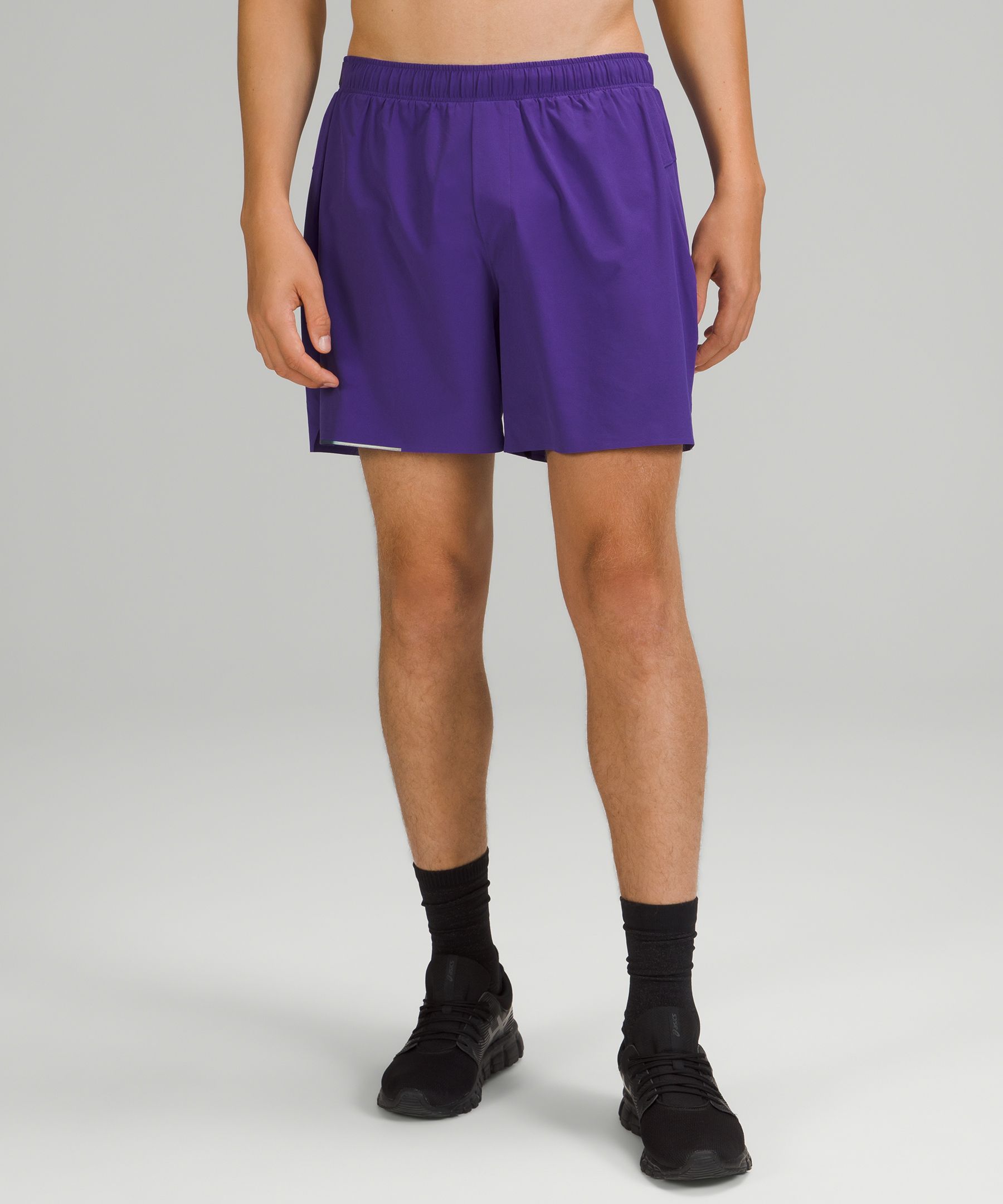 Lululemon Surge Lined Shorts 6" In Purple