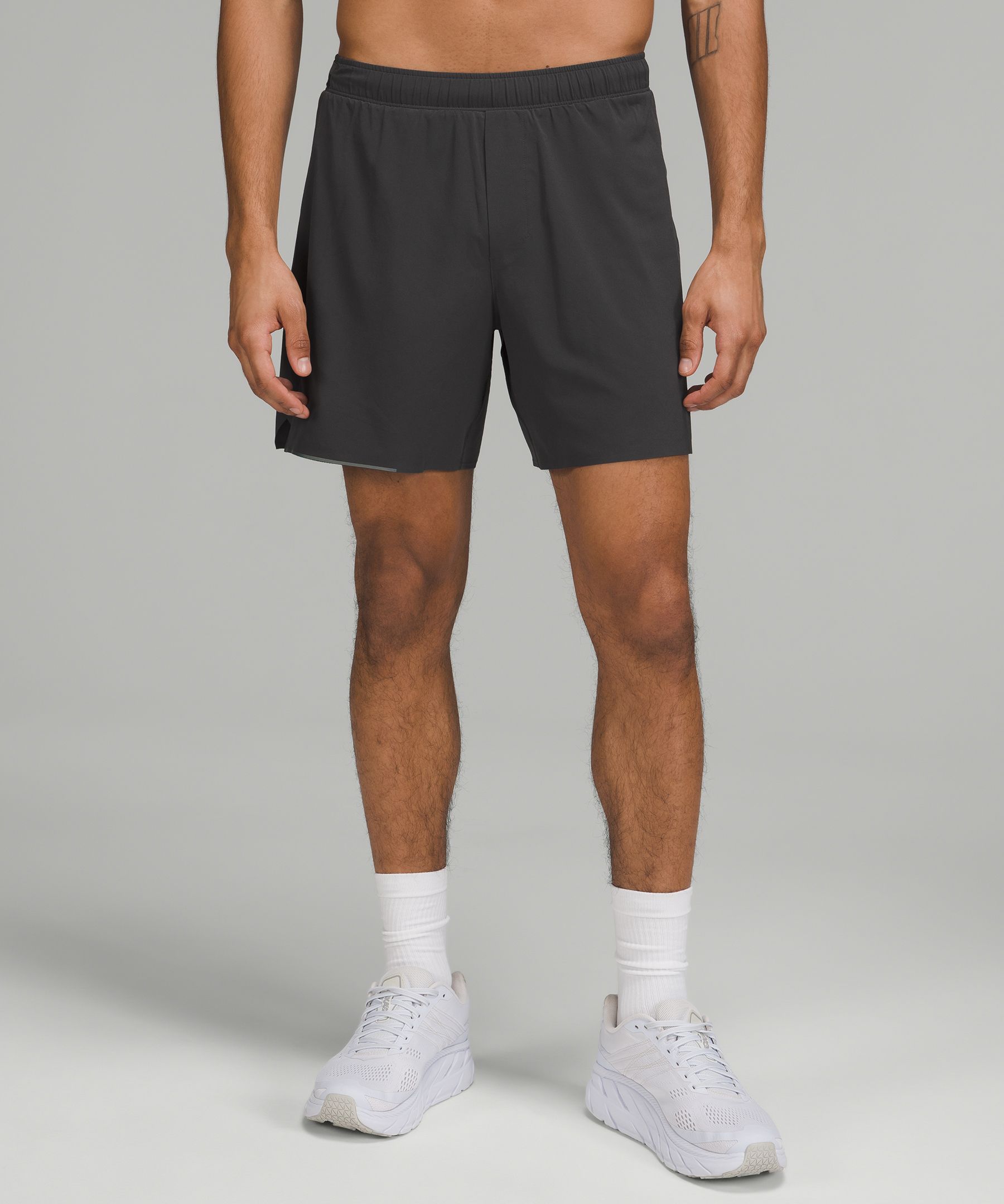 Lululemon Surge Lined Shorts 6" In Black