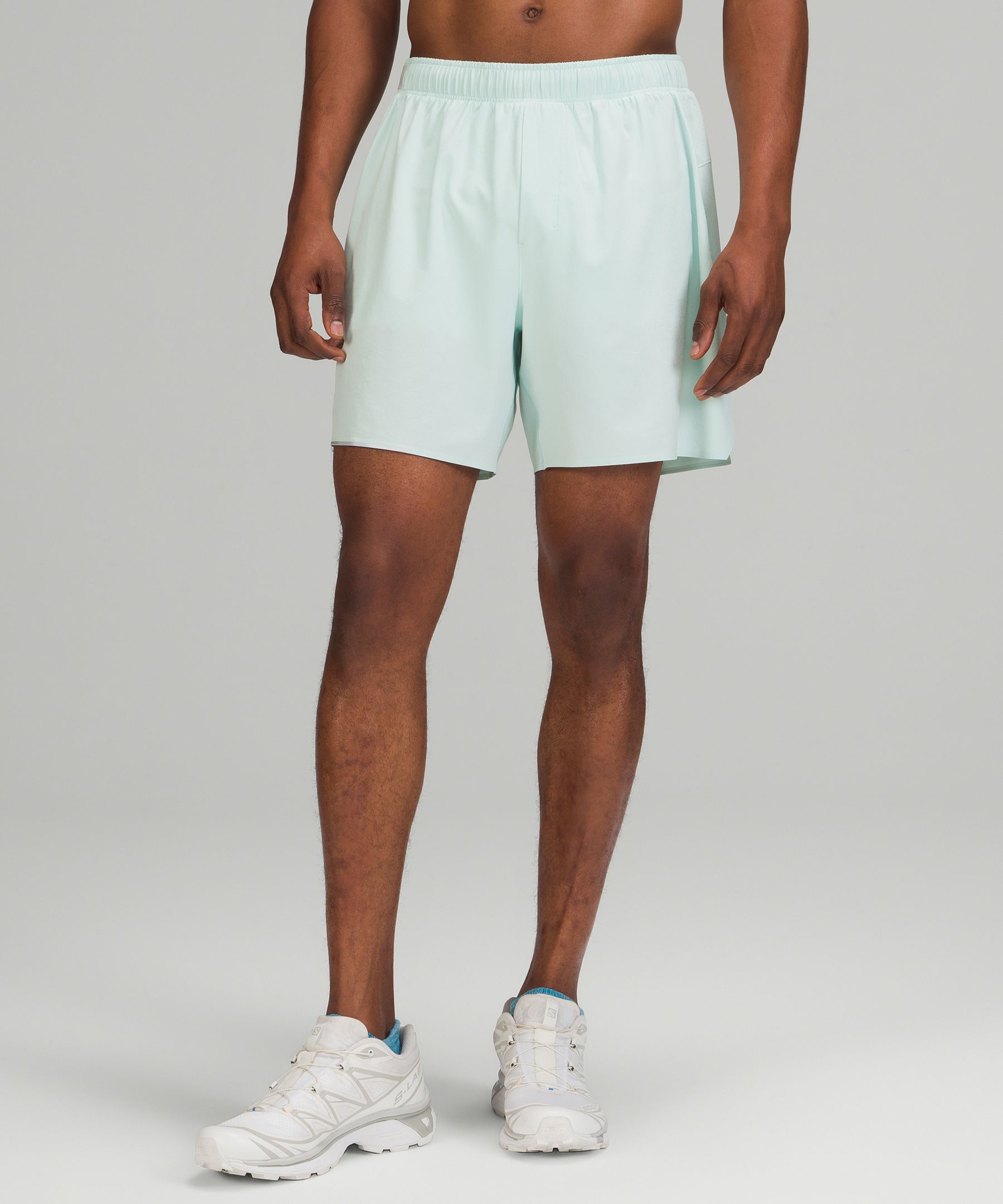 Lululemon Surge Lined Shorts 6" In Green
