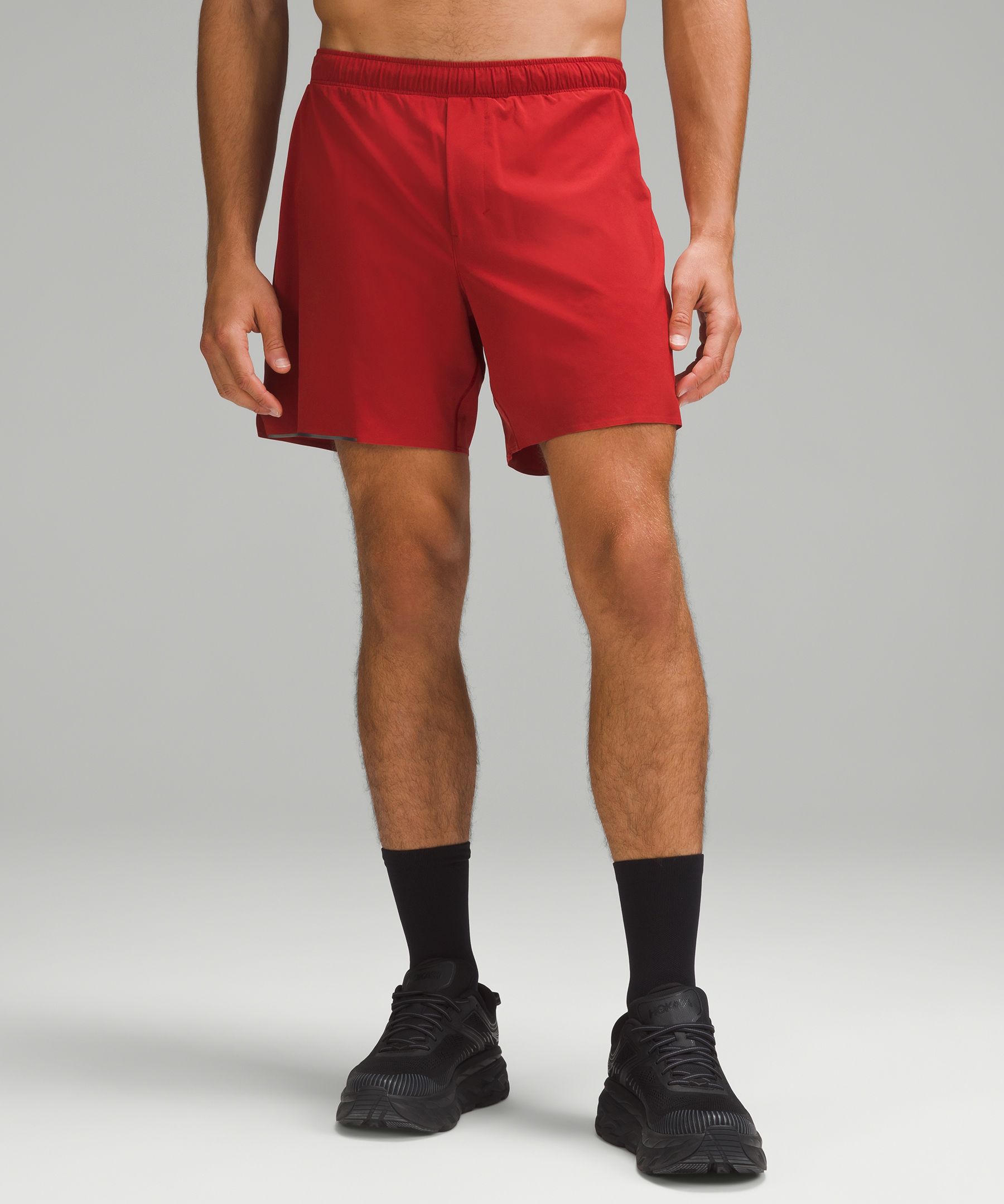 Lululemon Surge Lined Shorts 6" In Sport Red