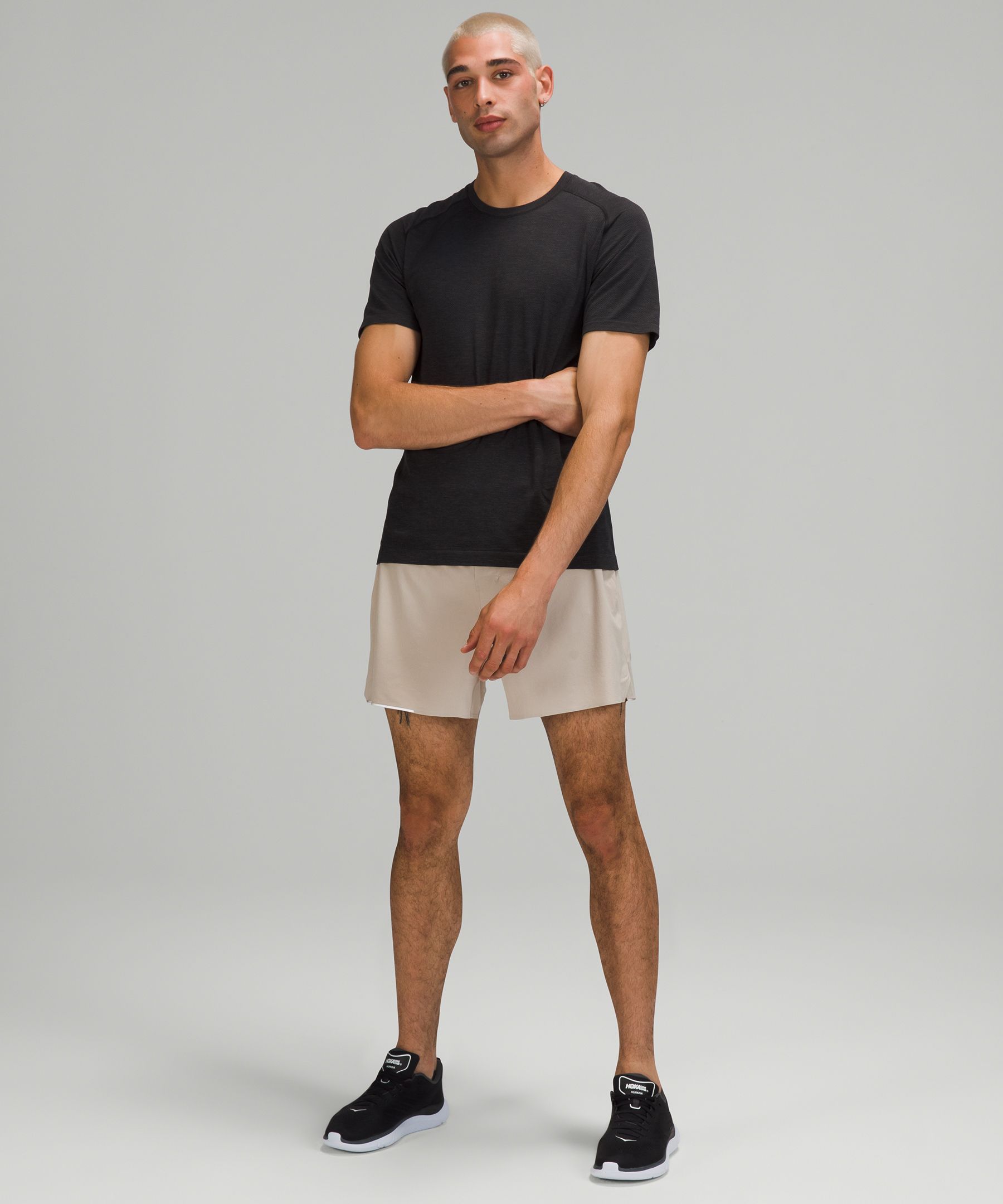 Lululemon mens hot sale lined shorts