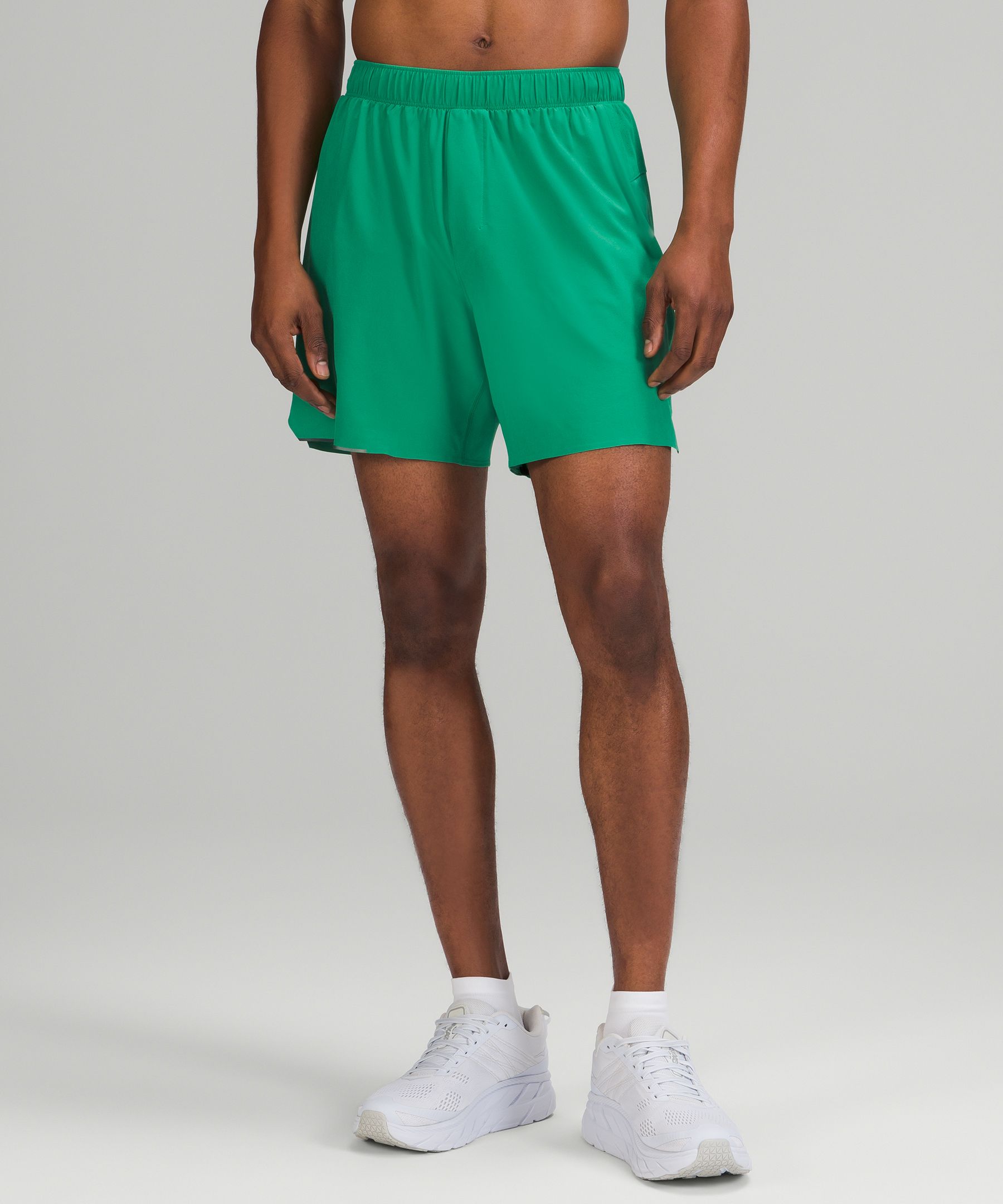 Lululemon Surge Linerless Shorts 6" In Green