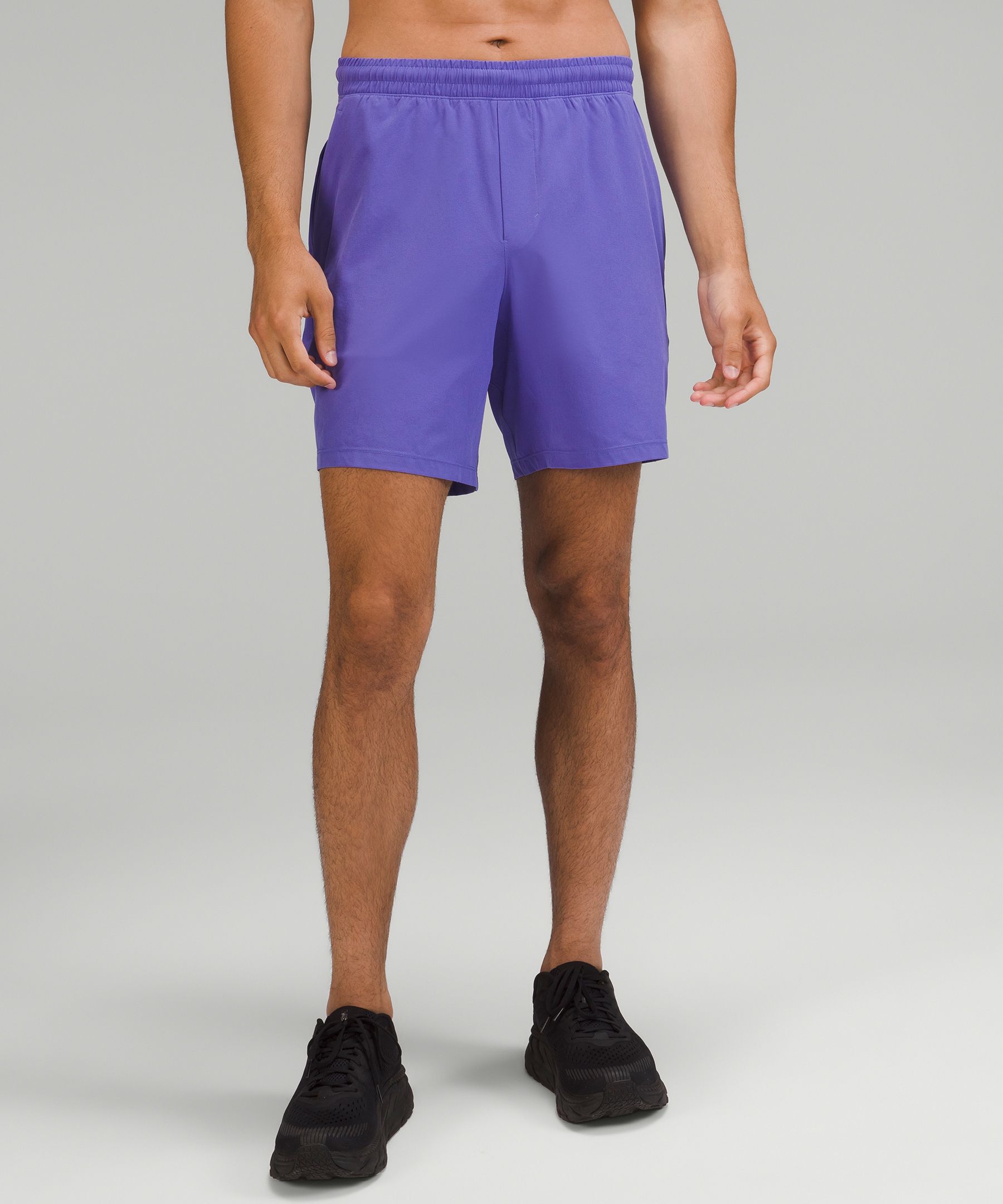 Lululemon Pace Breaker Linerless Shorts 7" In Charged Indigo