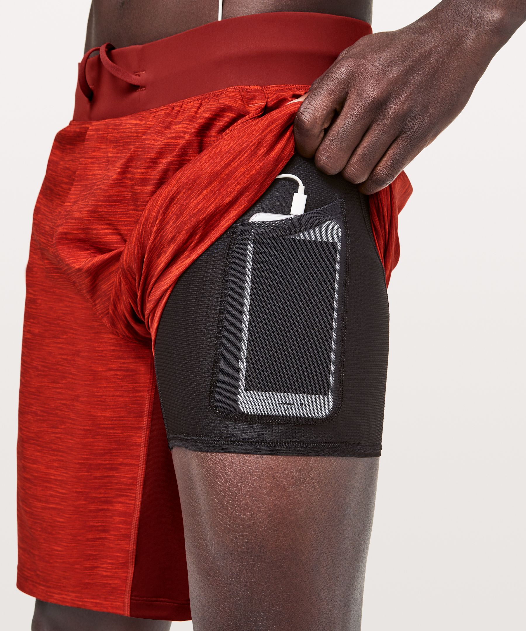 Heather Allover Solar Orange Magma