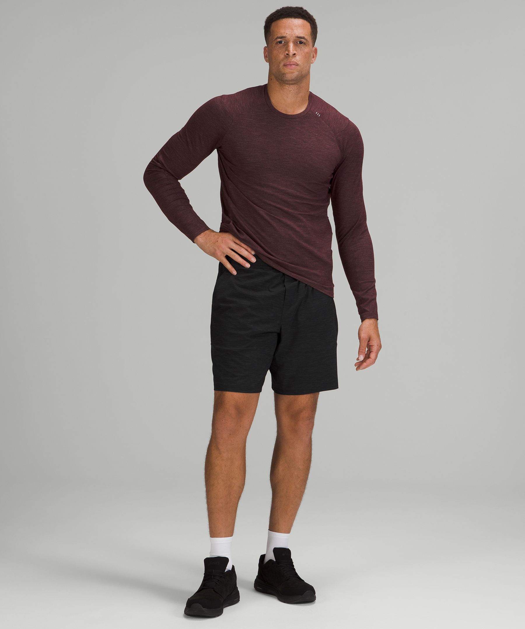 lululemon mens black shorts