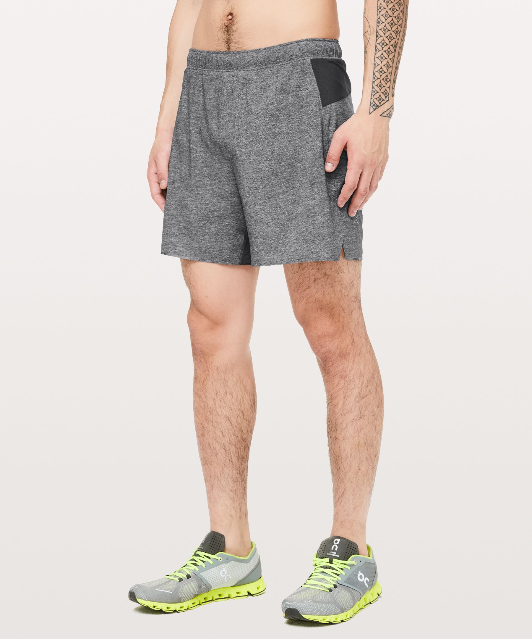 Lululemon Surge Short *liner 6" In Gray