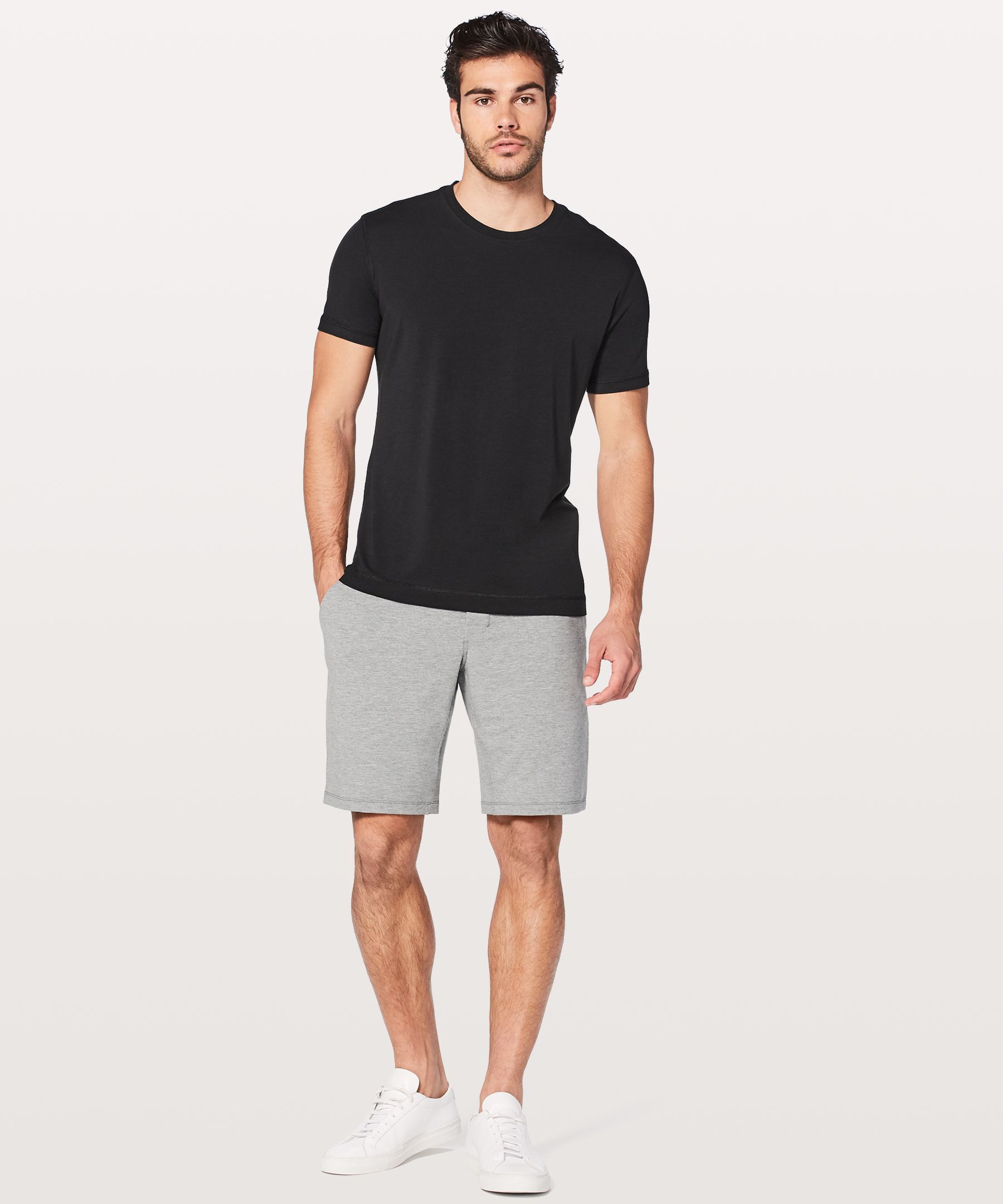 lululemon french terry shorts