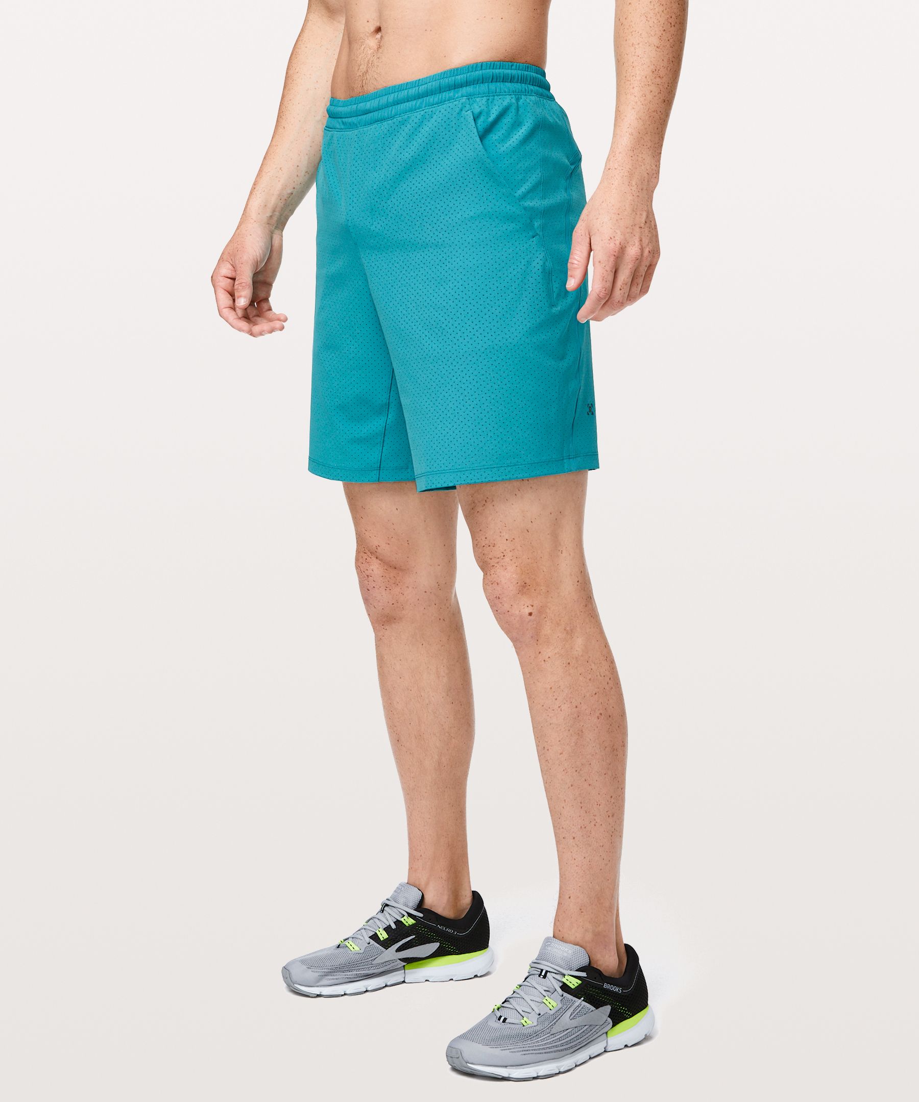 lululemon perforated shorts
